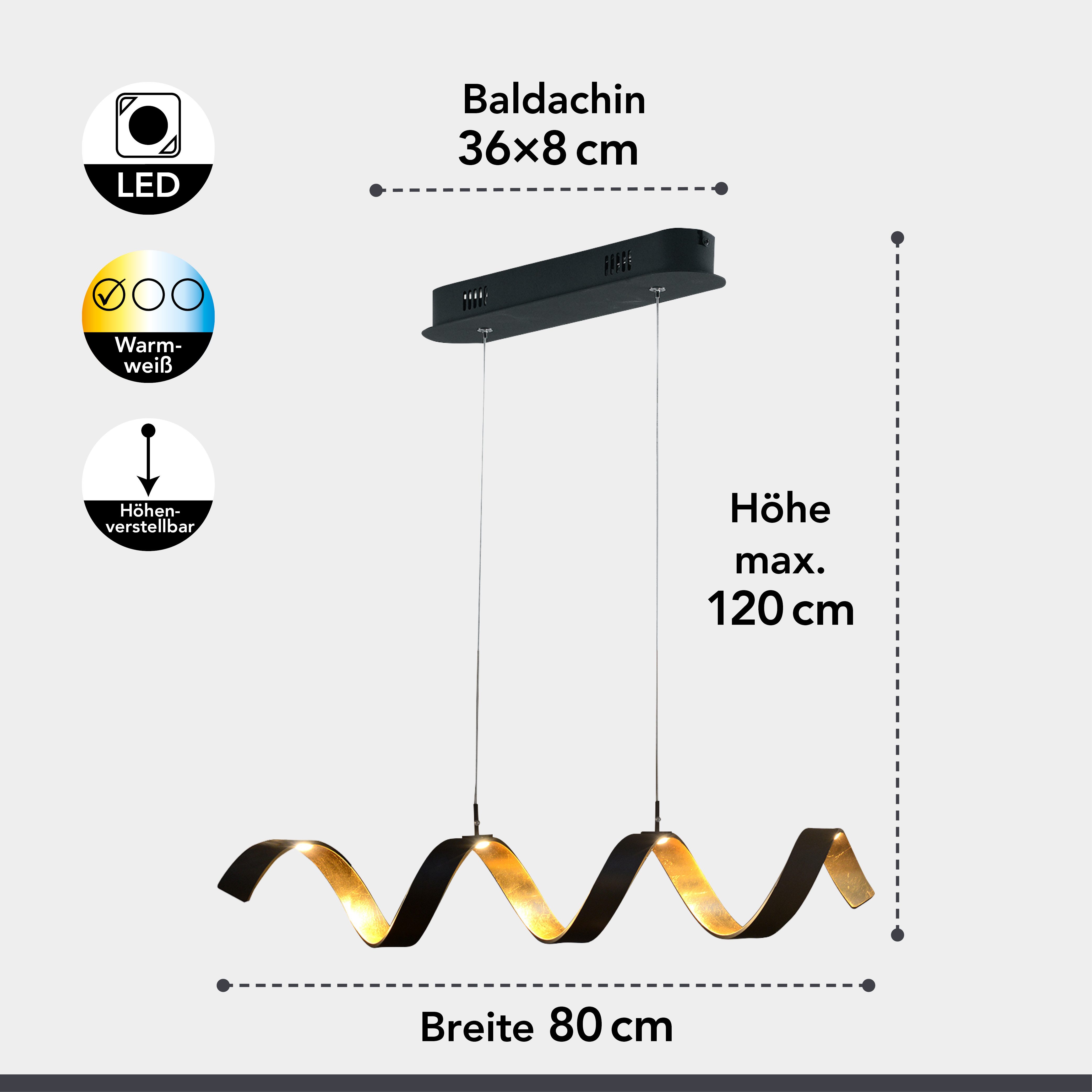 ECO-LIGHT Led-hanglamp Helix (1 stuk)