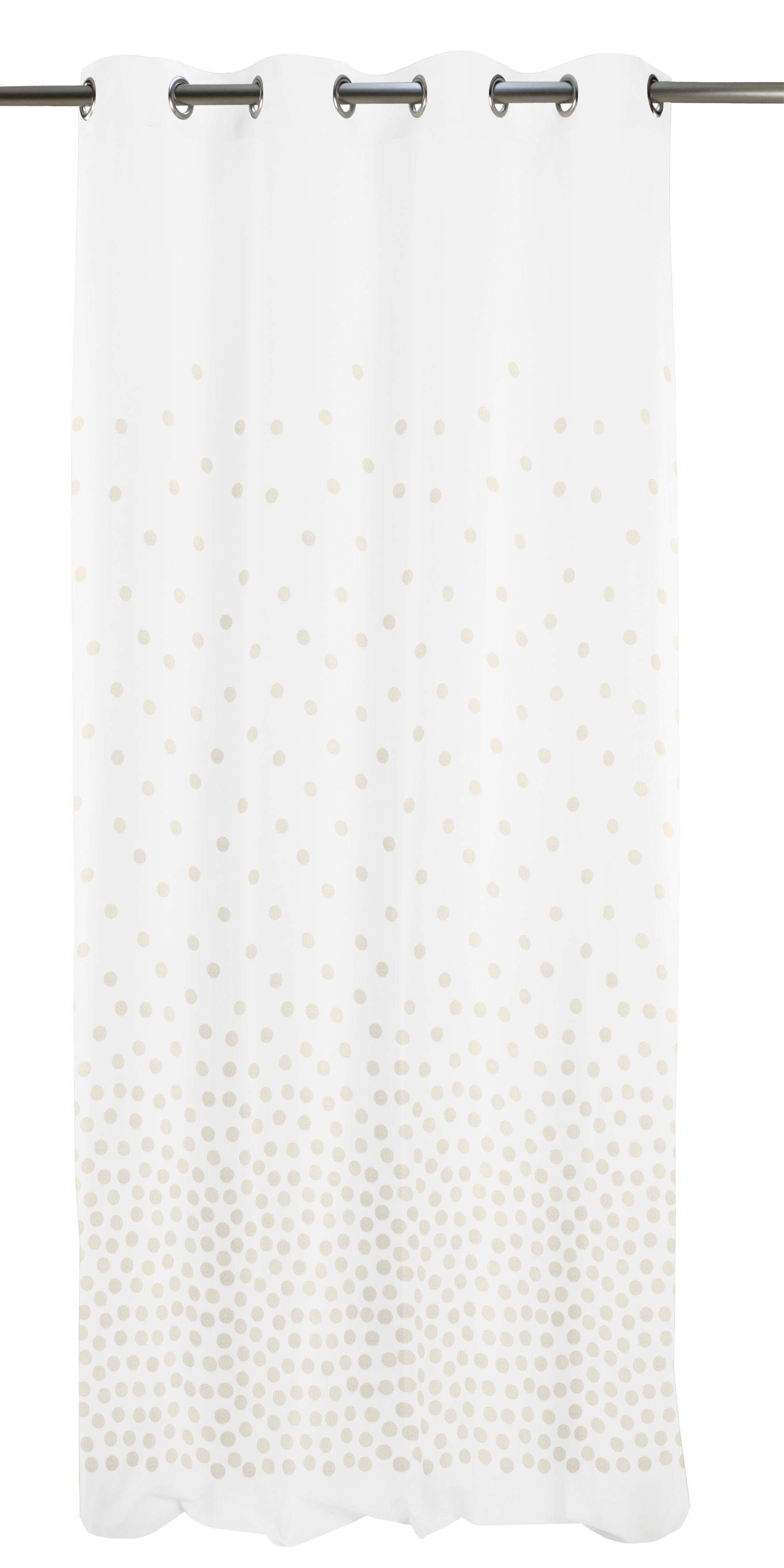 APELT Gordijn Stella HxB: 245x140, kindergordijn (1 stuk) kant & klaar gordijnen maat 4 beige