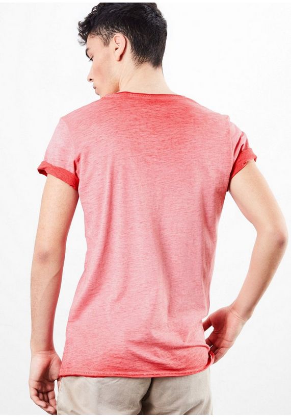 Cold pigment dyed printed shirt Cold pigment dyed printed shirt