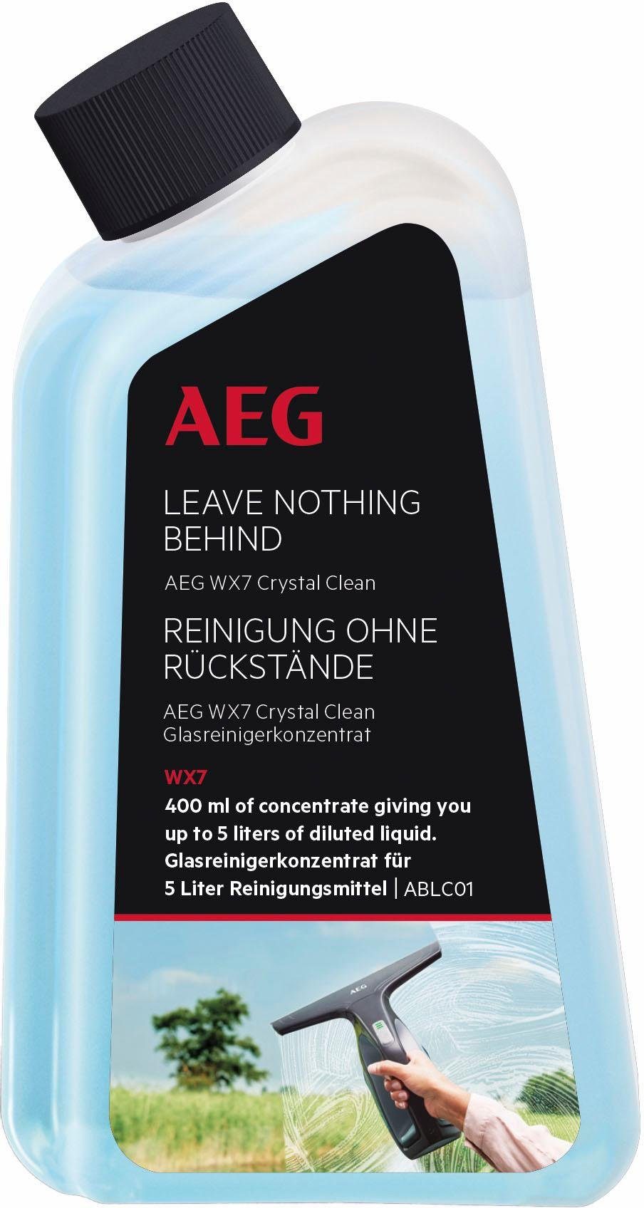 AEG Glasreiniger ABLC01 WX7 hoge capaciteit van 5 liter schoonmaakmiddel, laat geen...