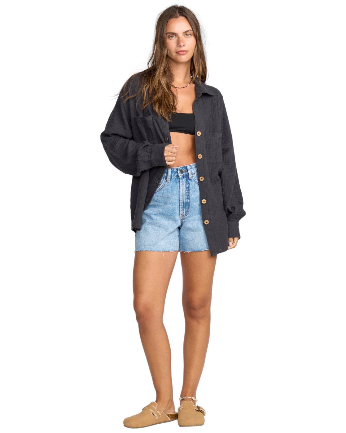 Billabong Shirt met korte mouwen Swell Blouse