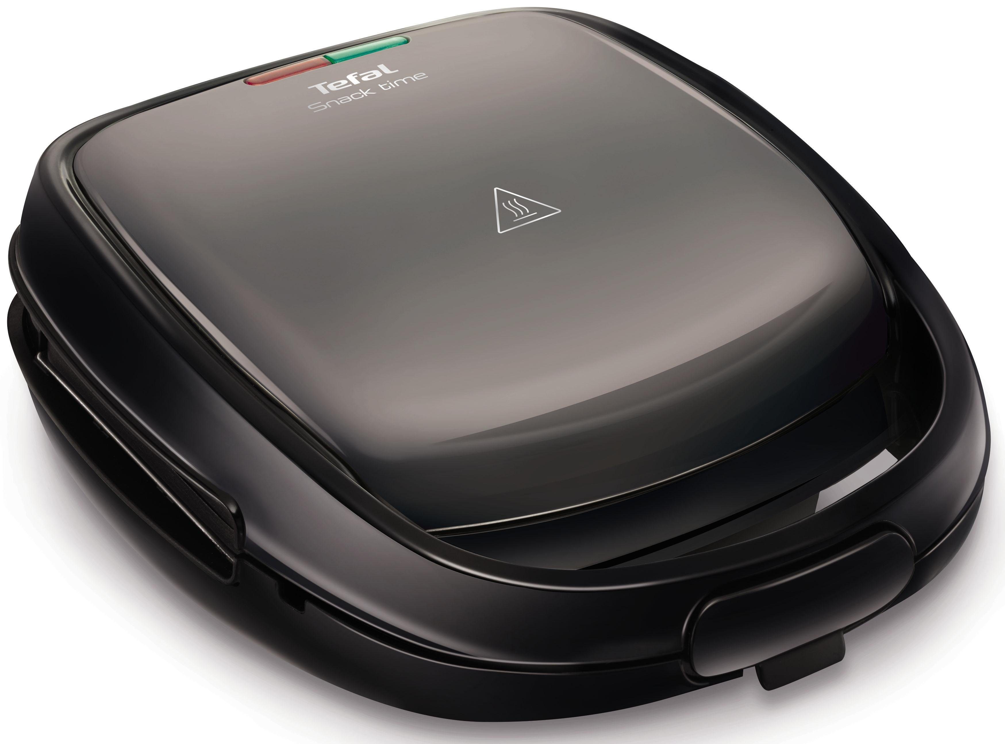 Tefal 2-in-1-sandwichmaker SW341B 2 uitneembare, antiaanbak gecoate bakplatensets inclusief