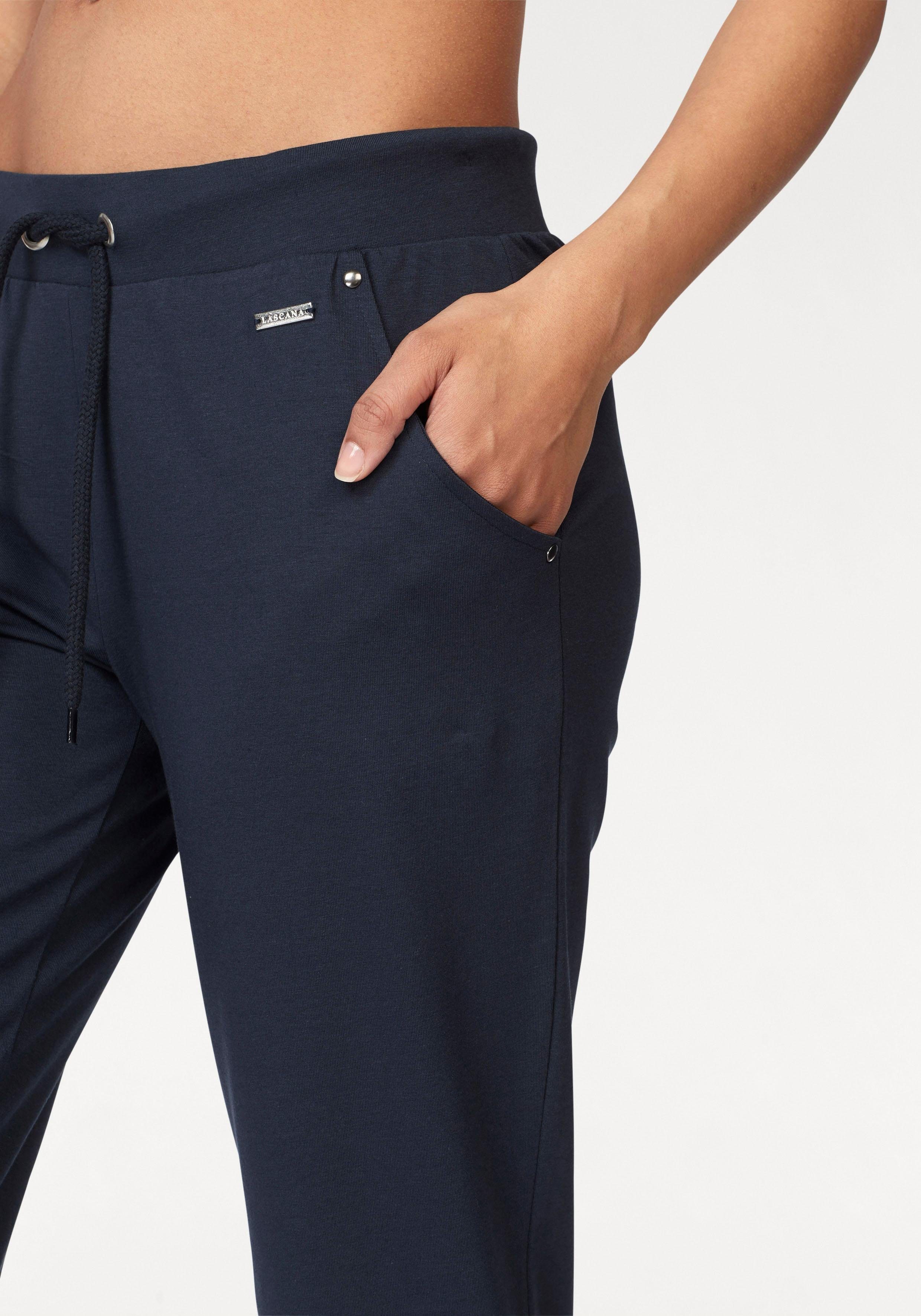 Lascana Relaxbroek met zijzakken, loungepak