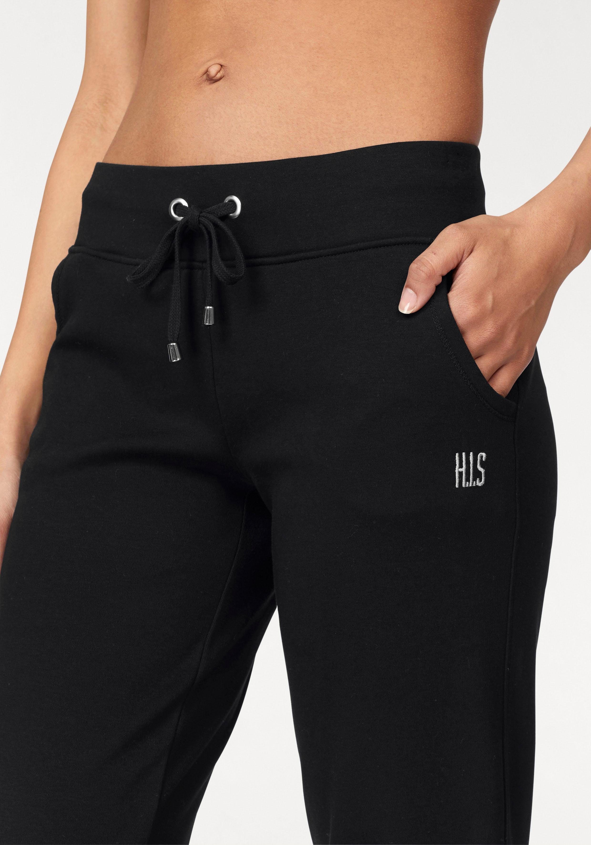 H.I.S Relaxbroek met brede tailleband, loungewear, loungepak