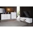 lc »easy« dressoir, breedte 138 cm wit lc »easy« dressoir, breedte 138 cm wit