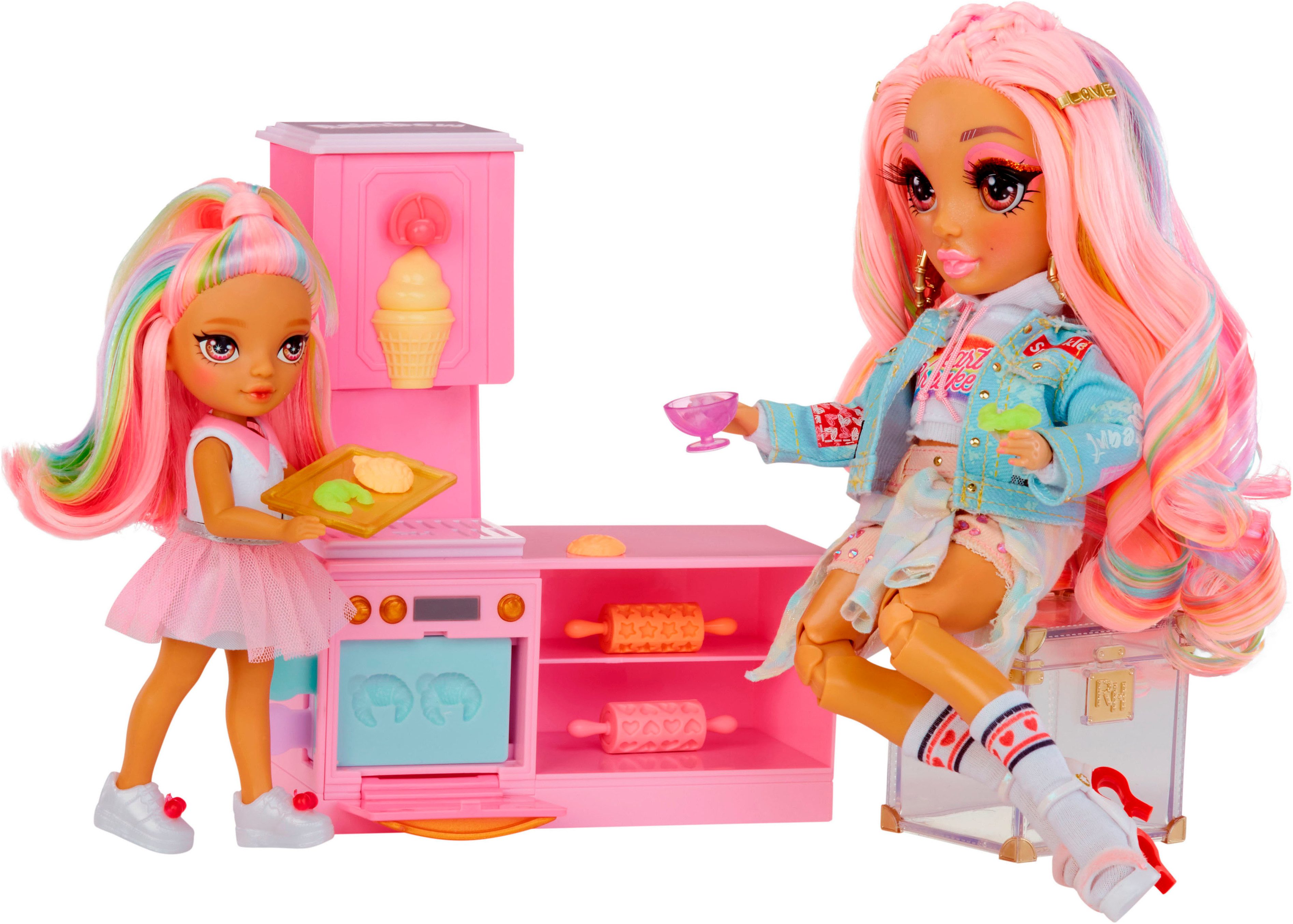 RAINBOW HIGH Mini-pop Rainbow High Little Dessert Shop with Kandy Playset