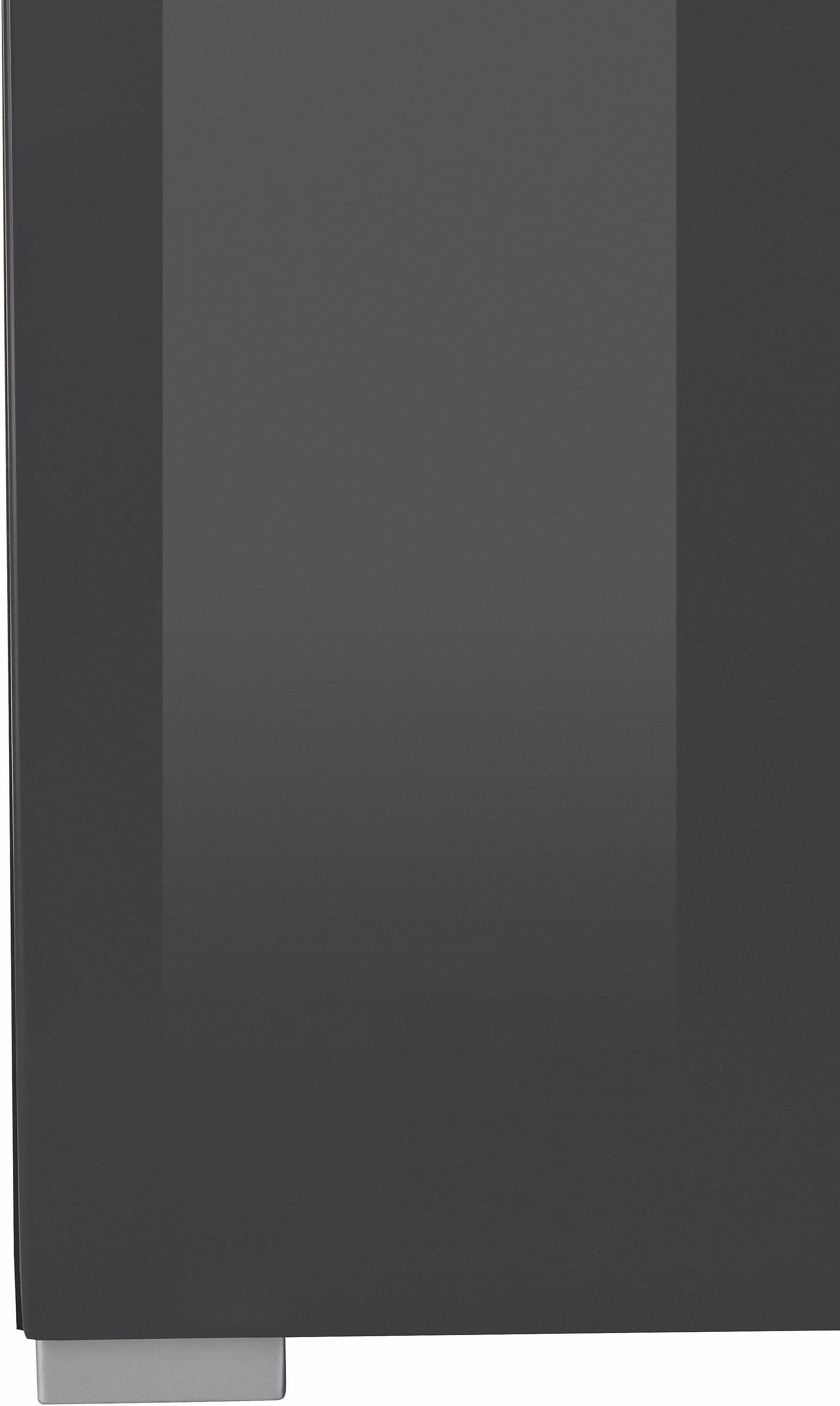INOSIGN Highboard Toledo, breedte 147,5 cm, modieuze hoge kast met 3 deuren 1 lade