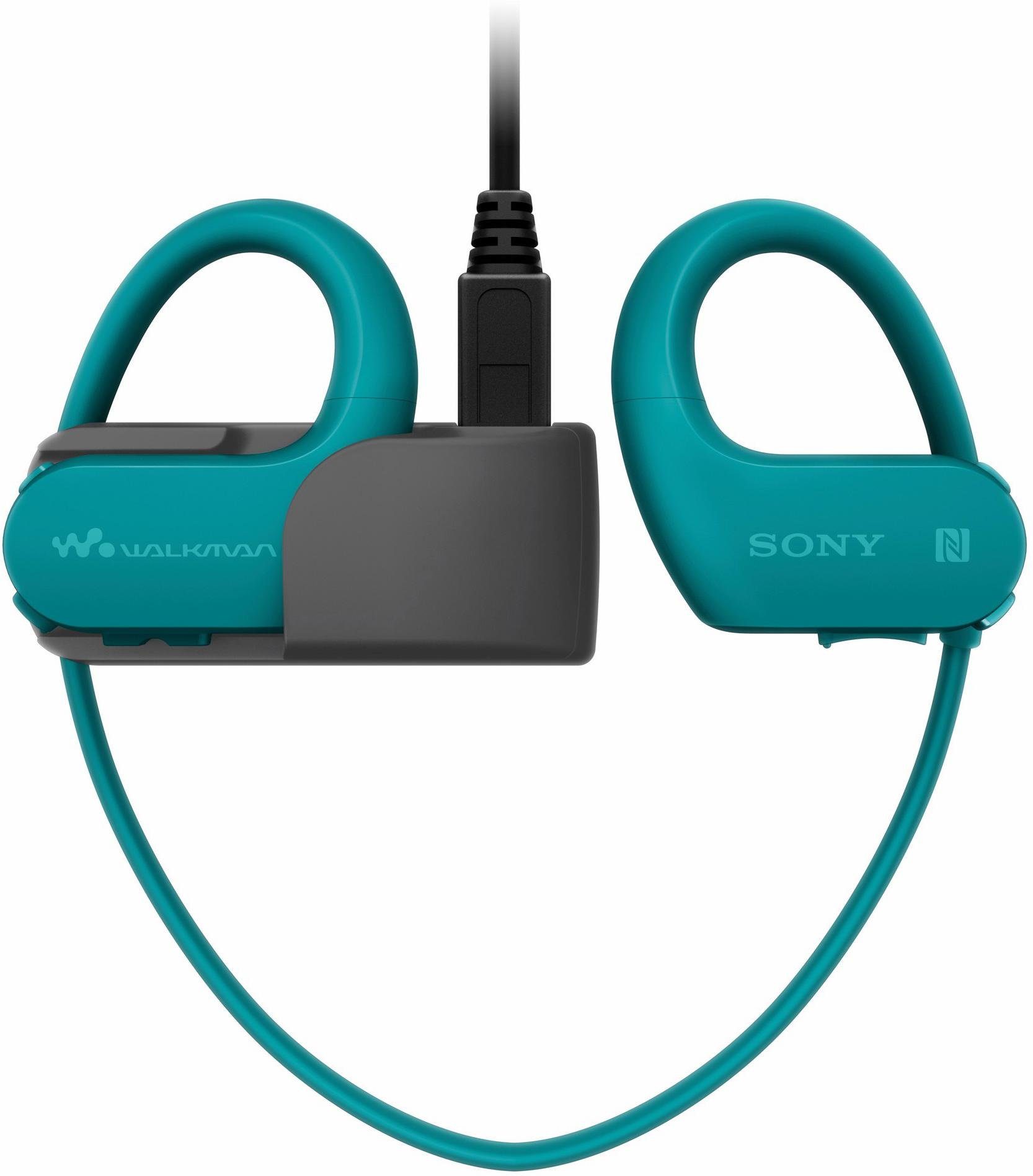Sony Bluetooth Sport Oordopjes In Ear MP3-player, Bestand tegen zweet, Waterbestendig Blauw