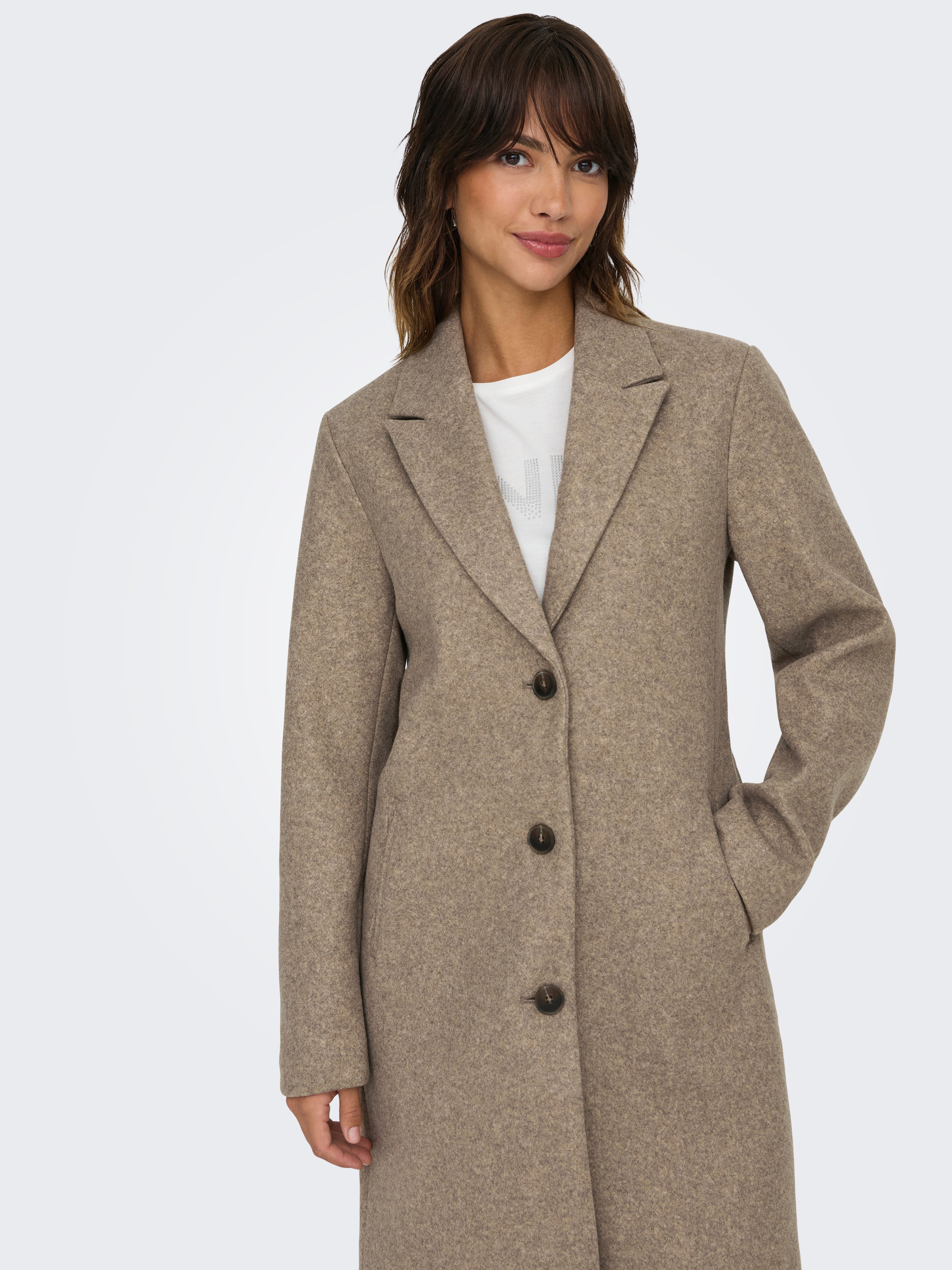 JDY Korte jas JDYECHO LIFE COAT OTW NOOS