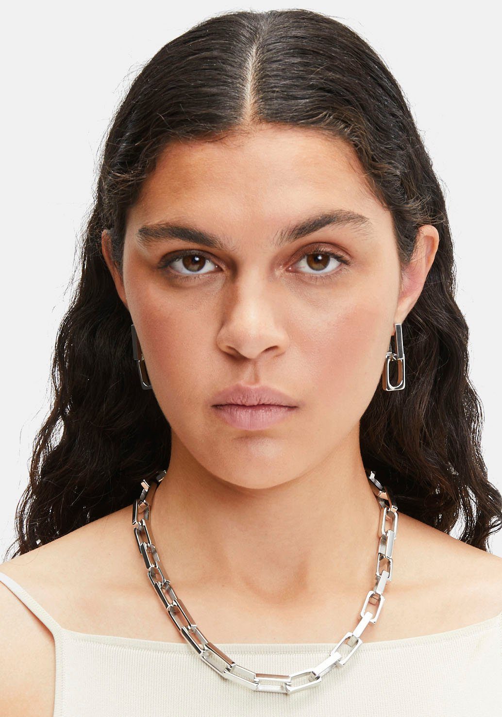 Liebeskind Berlin Edelstalen ketting , LJ-1086-N-50, LJ-1087-N-50
