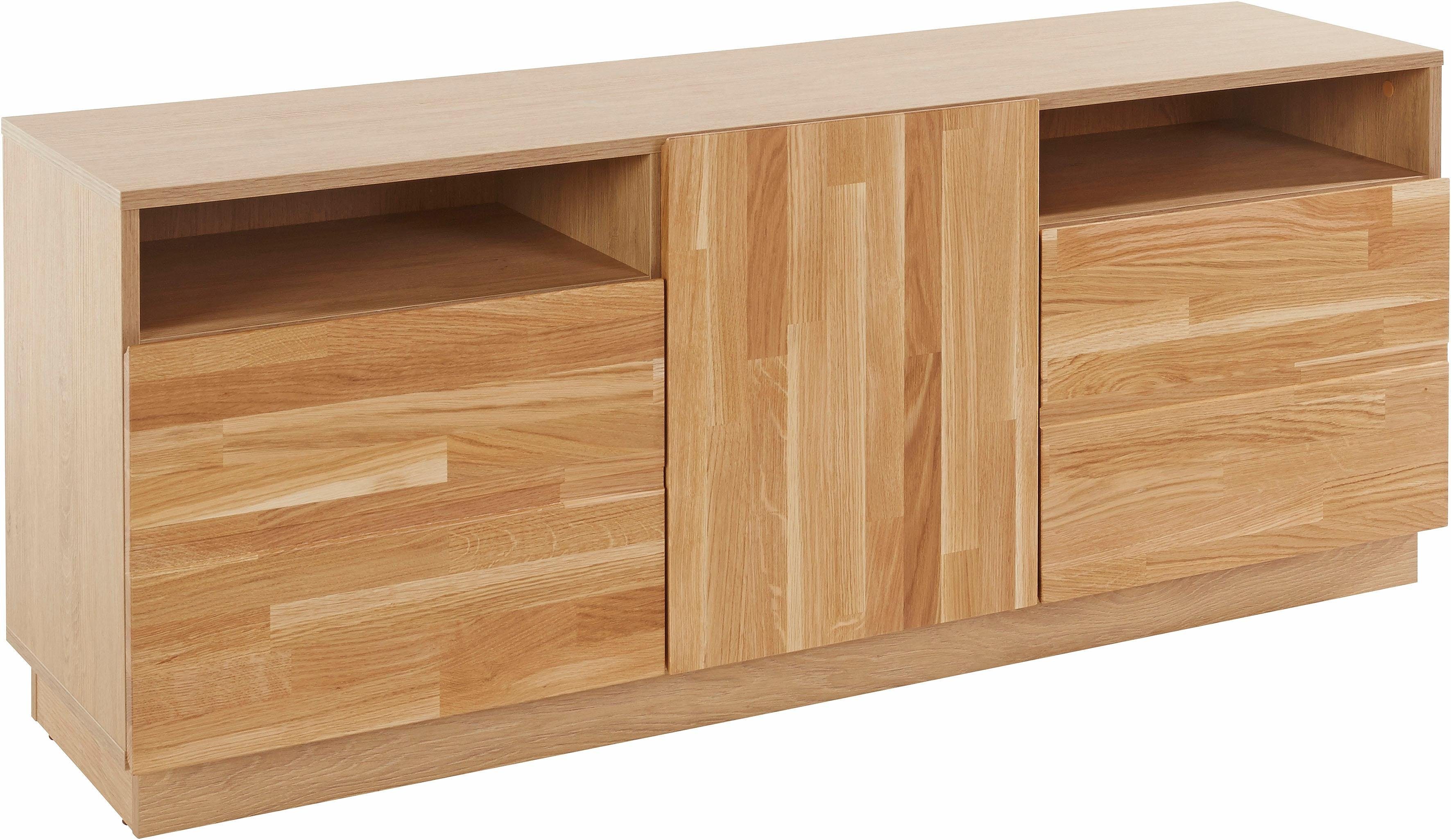 Home affaire Tv-meubel Commode, breedte 140 cm, deels massief, FSC®-gecertificeerd