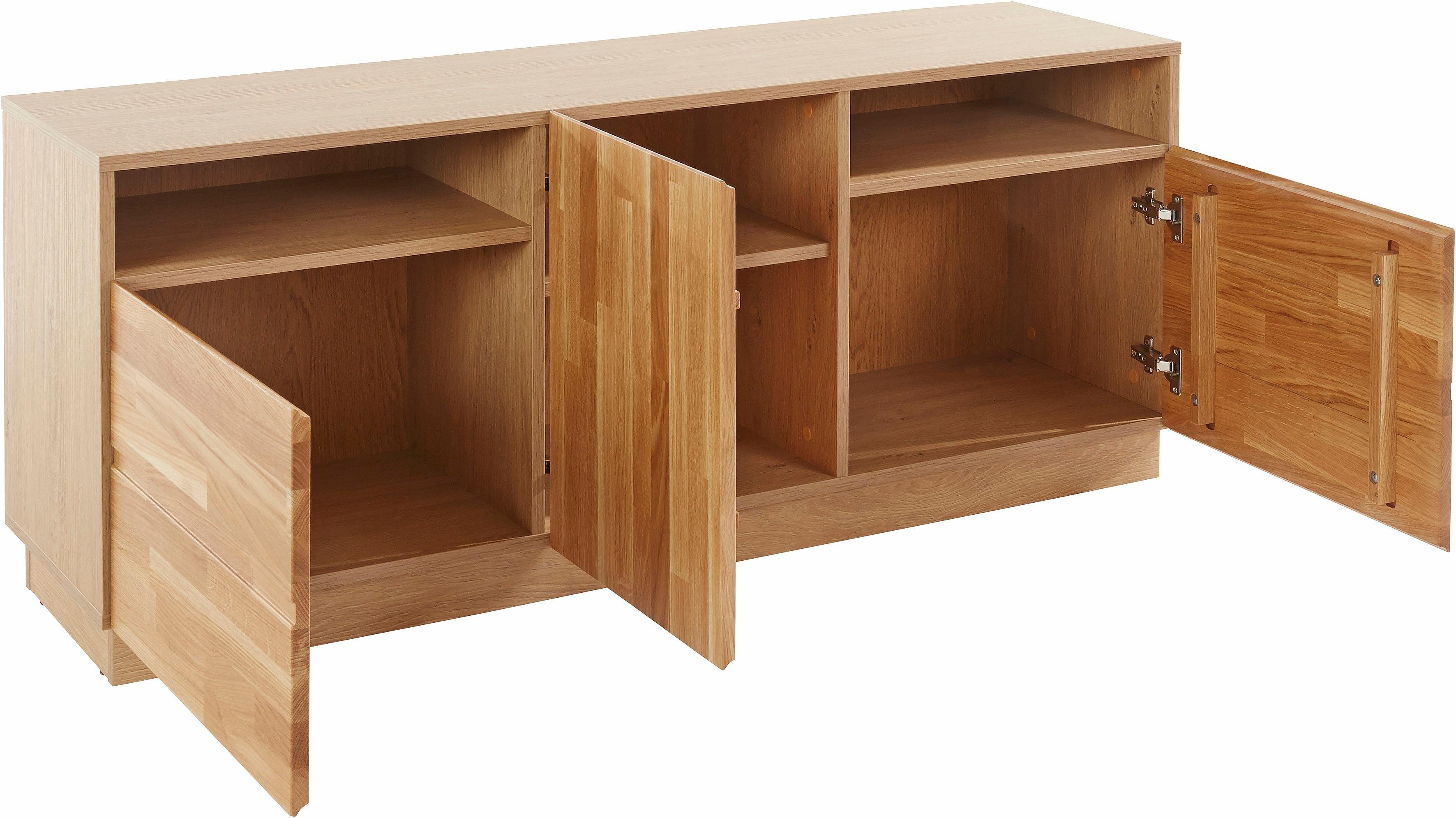 Home affaire Tv-meubel Commode, breedte 140 cm, deels massief, FSC®-gecertificeerd