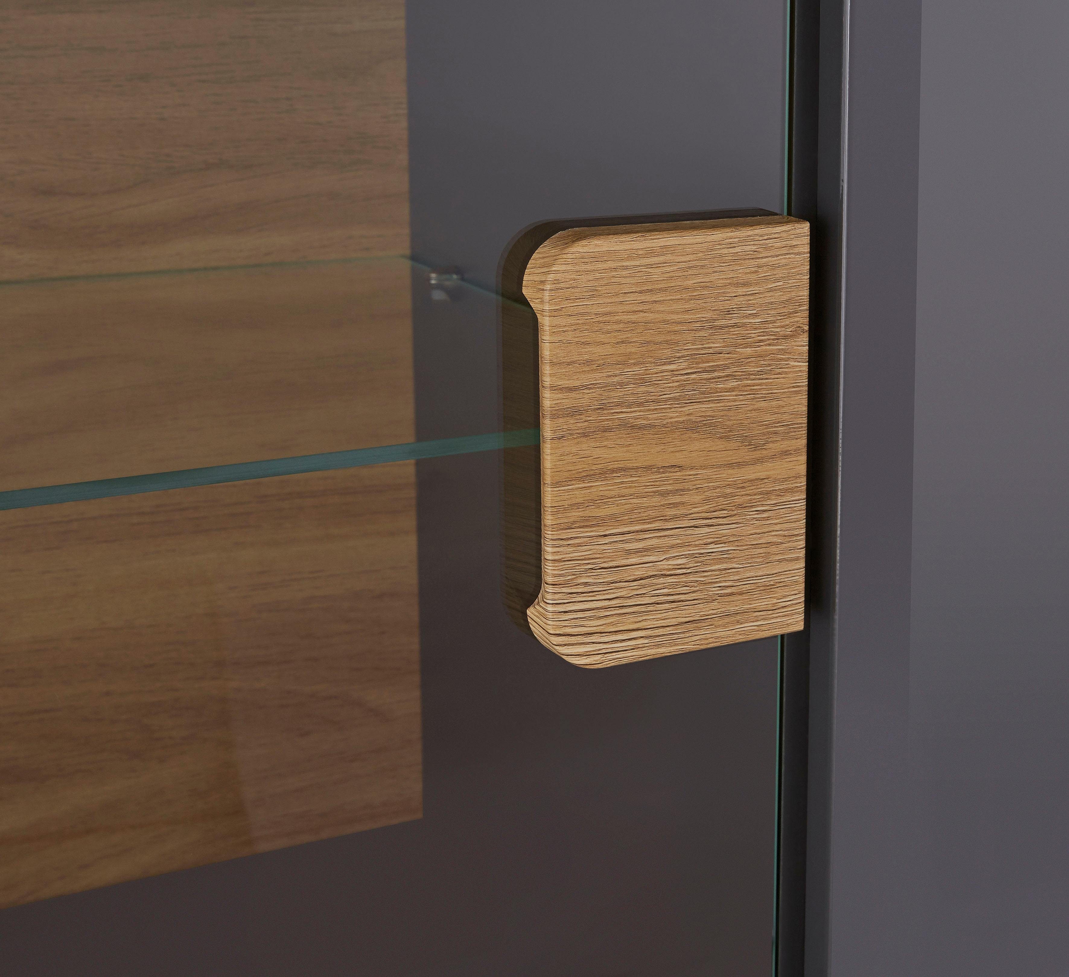 INOSIGN Highboard Toledo, breedte 147,5 cm, modieuze hoge kast met 3 deuren en lade