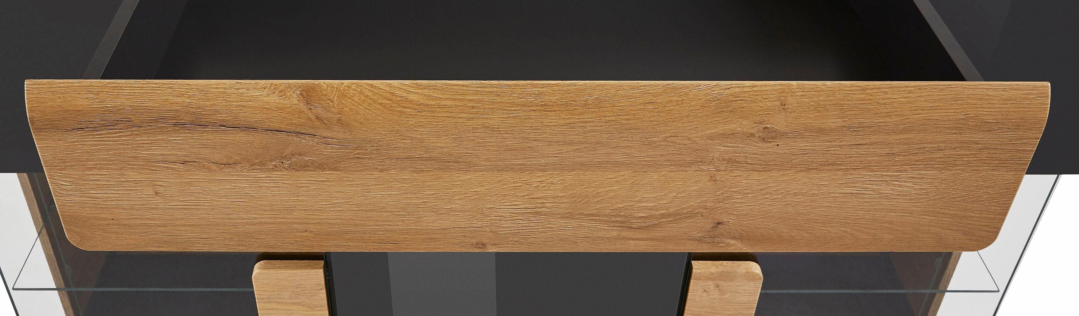 INOSIGN Highboard Toledo, breedte 147,5 cm, modieuze hoge kast met 3 deuren en lade
