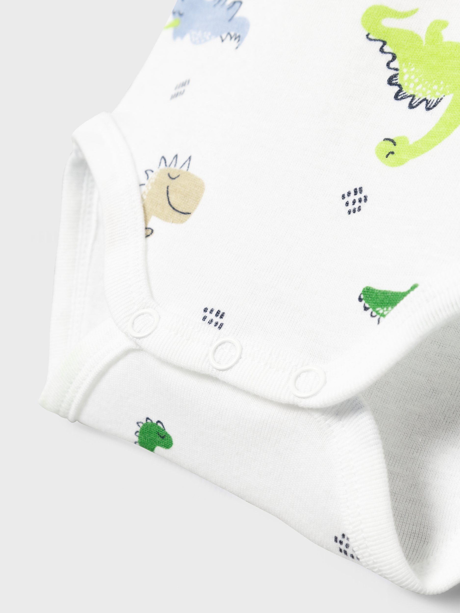 Name It Slaaponesie NBMBODY 2P SS WILD LIME DINO NOOS (set, 2-delig)