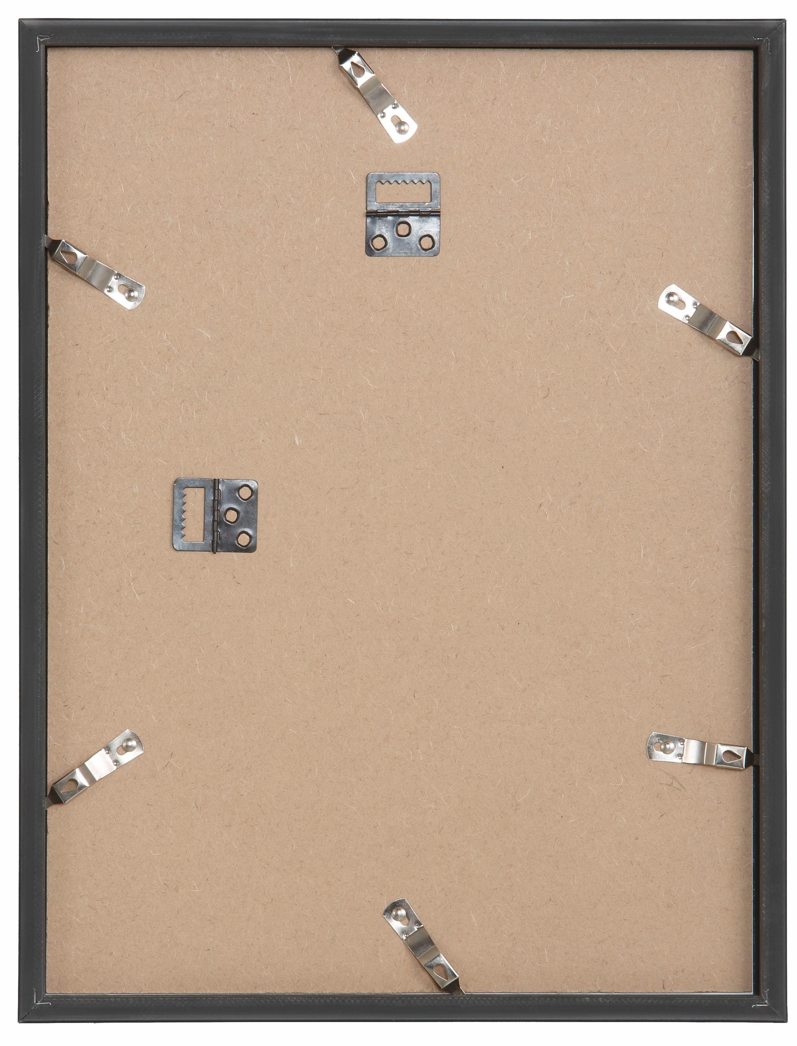Leonique Wanddecoratie Zitat Coco Chanel HD premium posterdruk incl. houten lijst