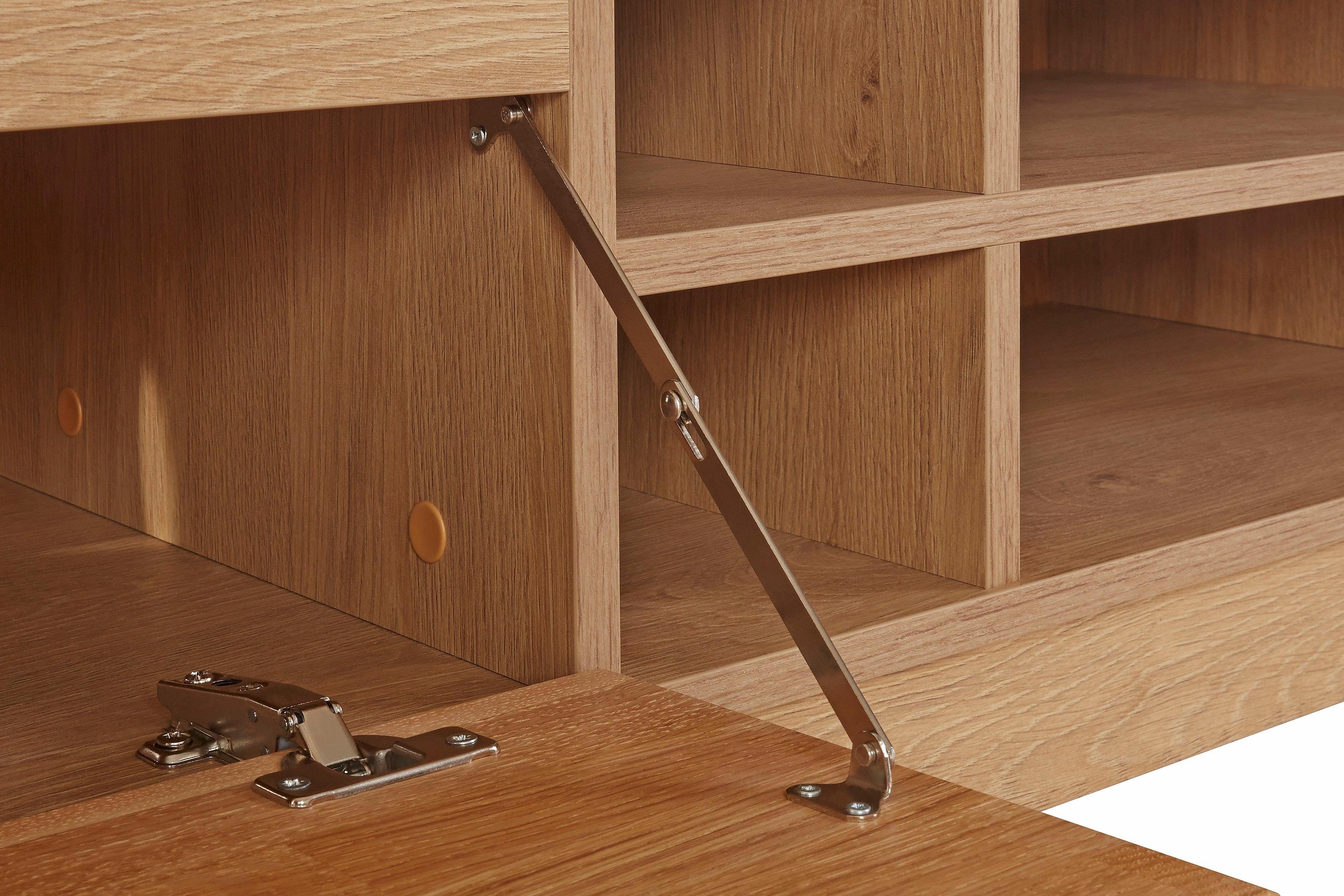 Home affaire Tv-meubel Commode, breedte 200 cm, deels massief, FSC®-gecertificeerd