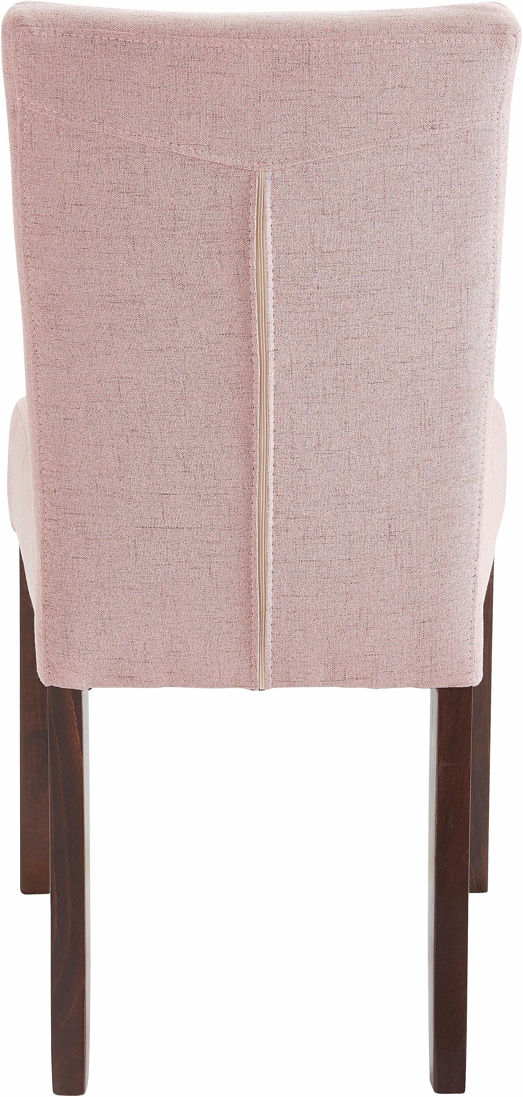 Home affaire Stoel met 4 poten TALIA (set, 2 stuks)