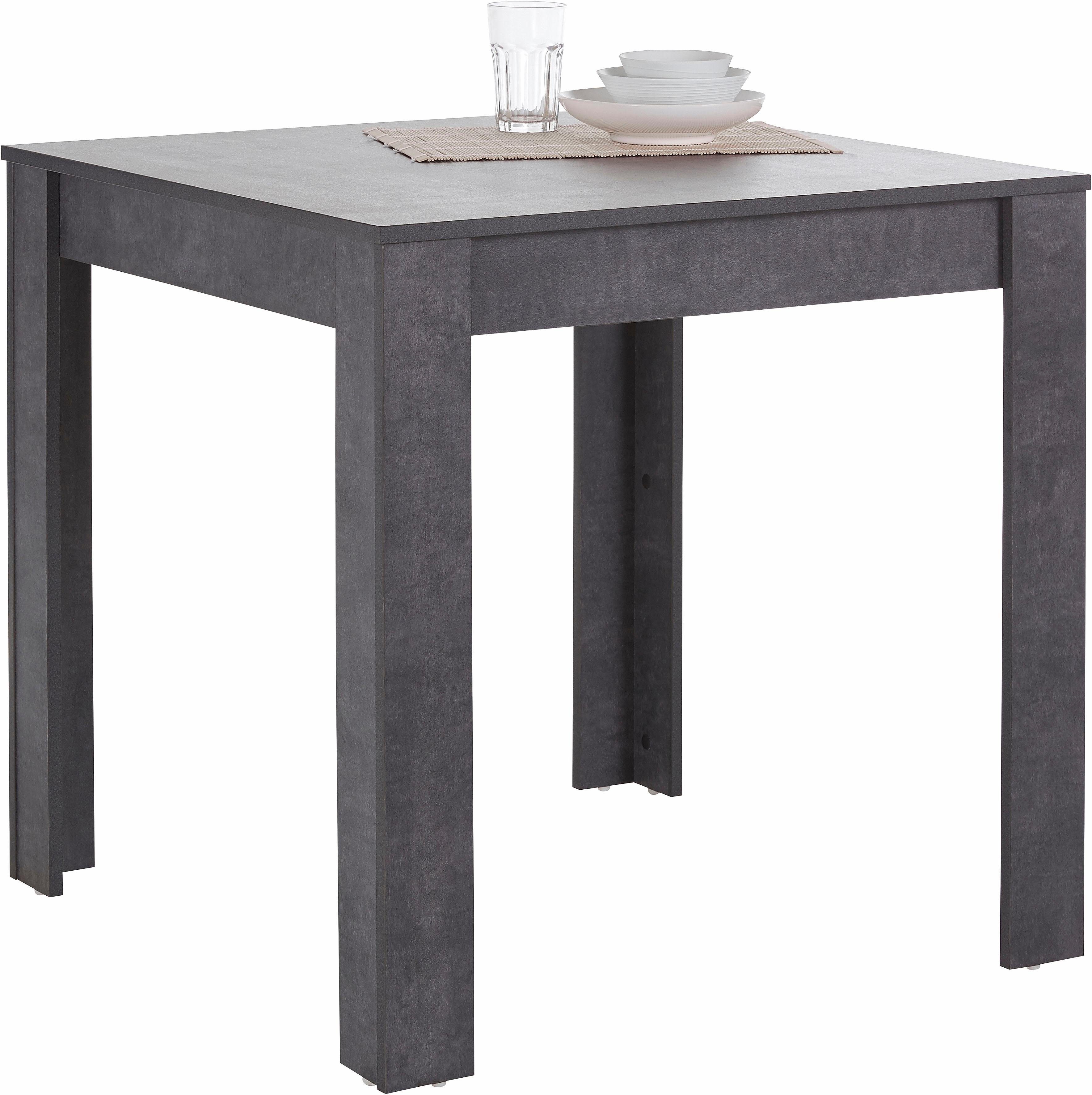 INOSIGN Eettafel Meigh, TOPSELLER! van houtmateriaal, breedte 80 cm