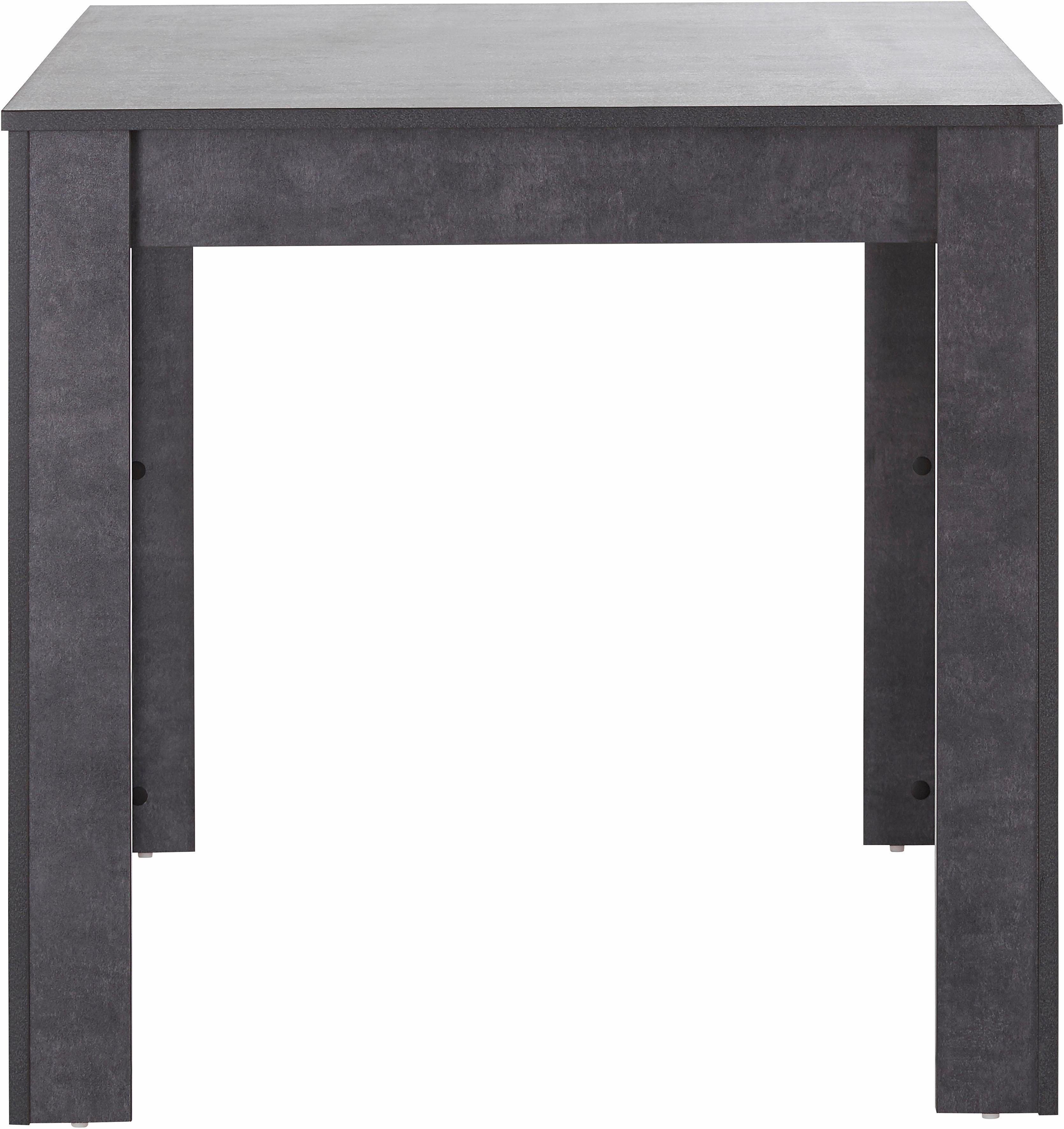 INOSIGN Eettafel Meigh, TOPSELLER! van houtmateriaal, breedte 80 cm