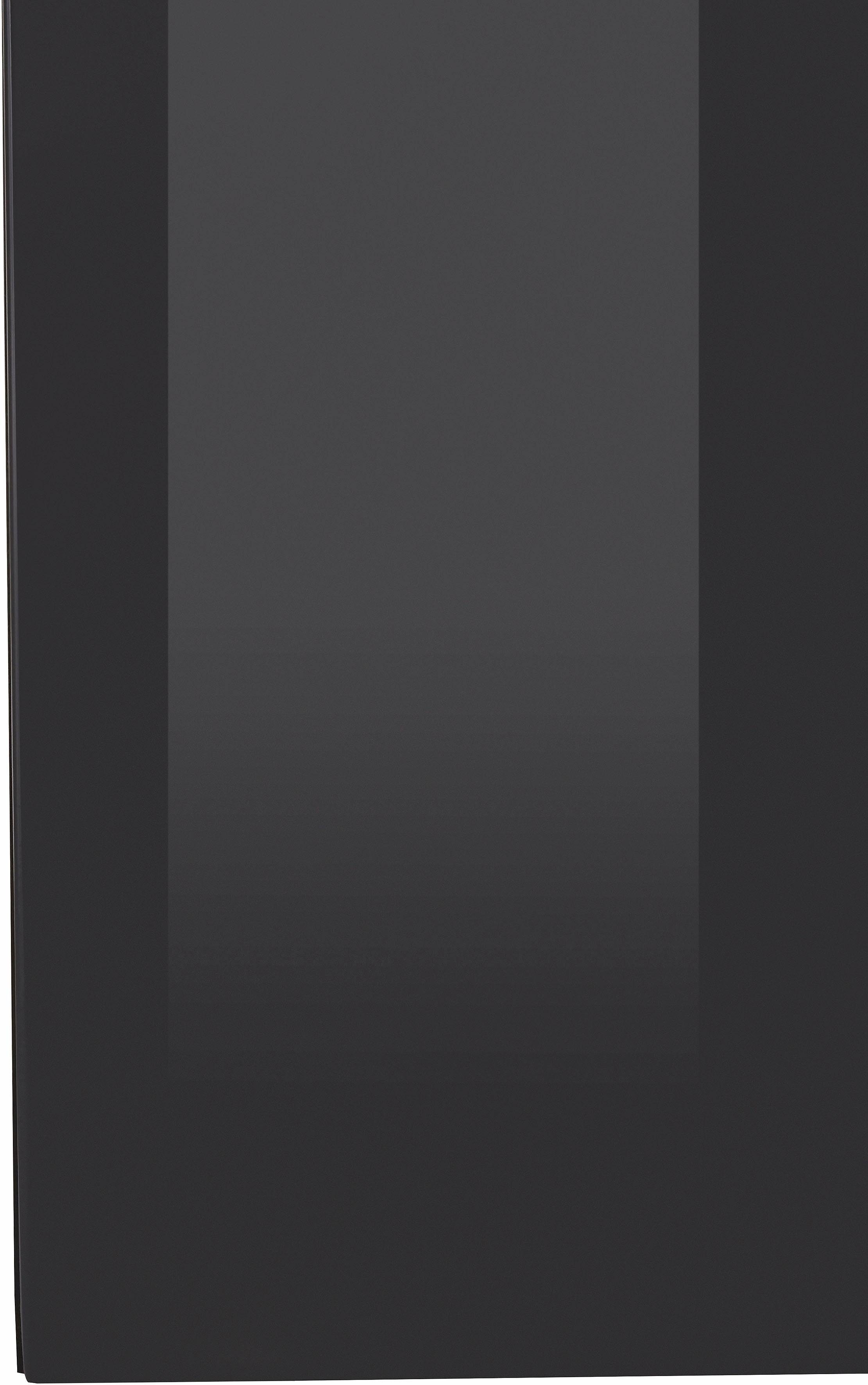 INOSIGN Hangende vitrinekast Toledo, breedte 131 cm trendy glazen vitrine met decoratieve MDF-front