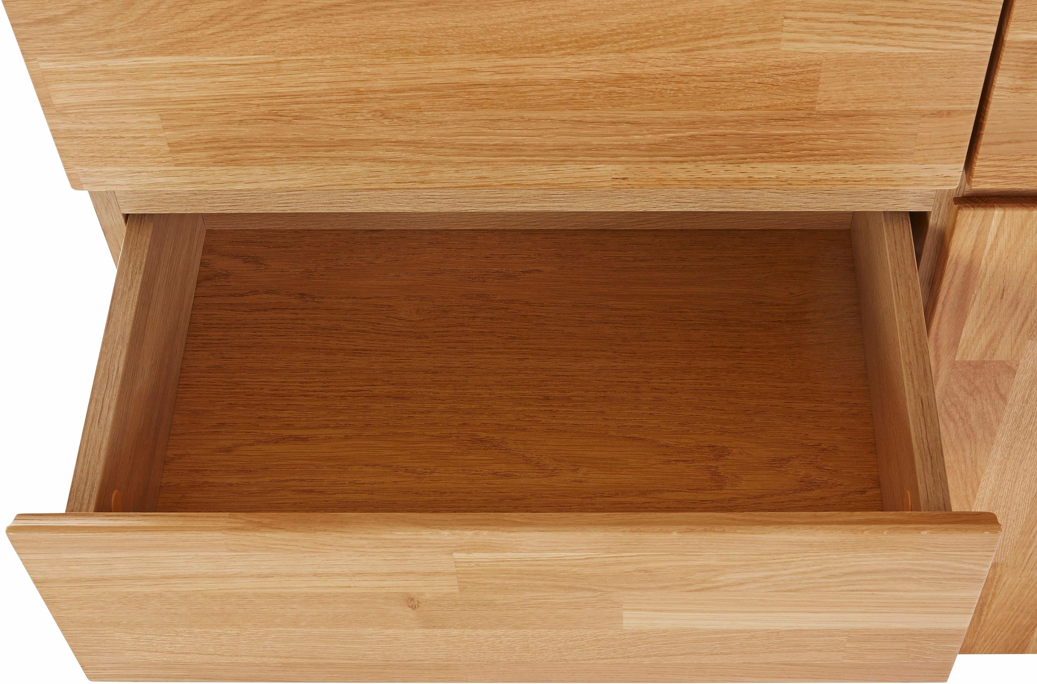 Home affaire Kast Laima Breedte 90 cm, met 5 lades, deels massief, FSC®-gecertificeerd
