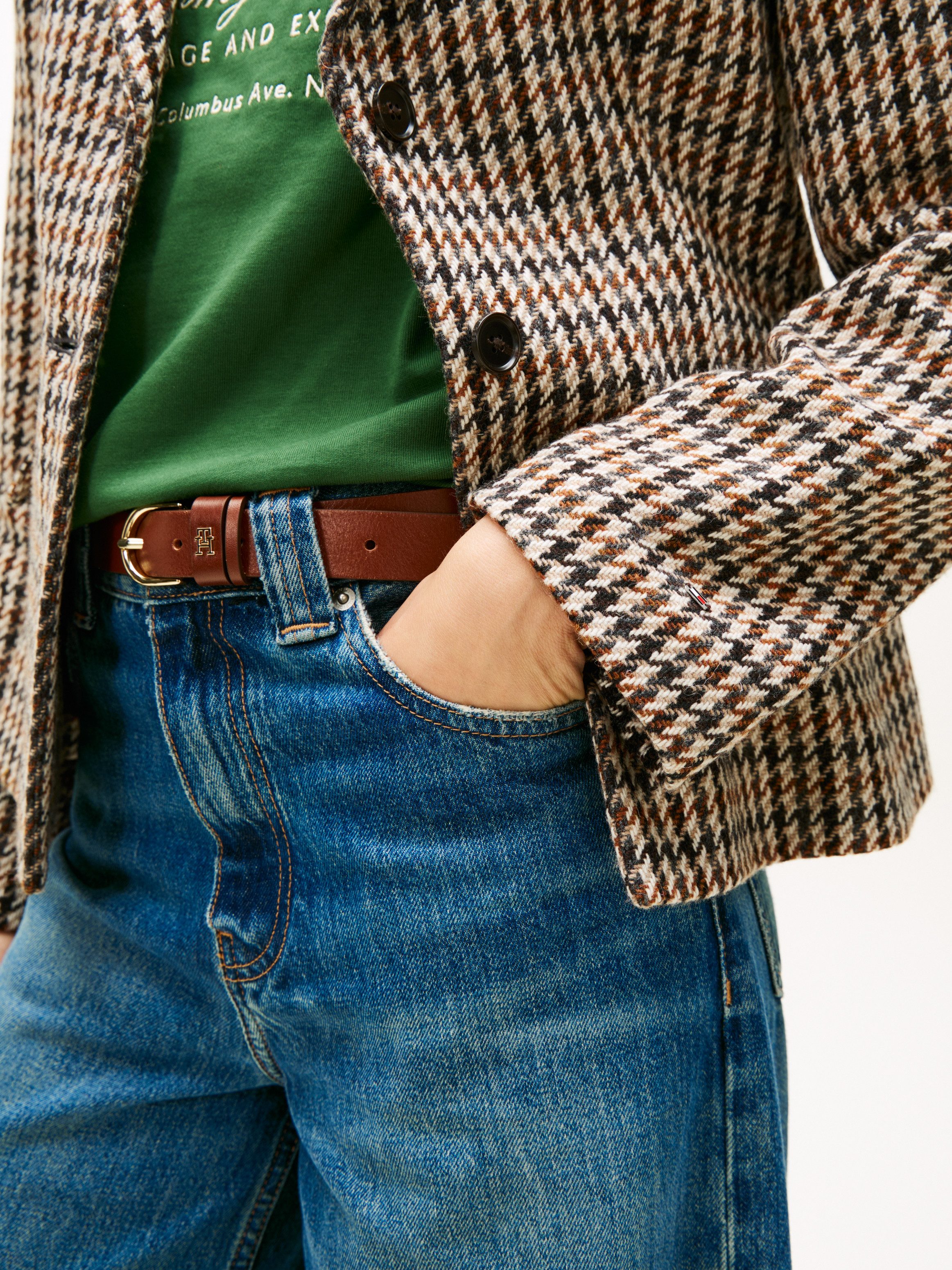 Tommy Hilfiger Korte blazer HERITAGE CHECK BLAZER