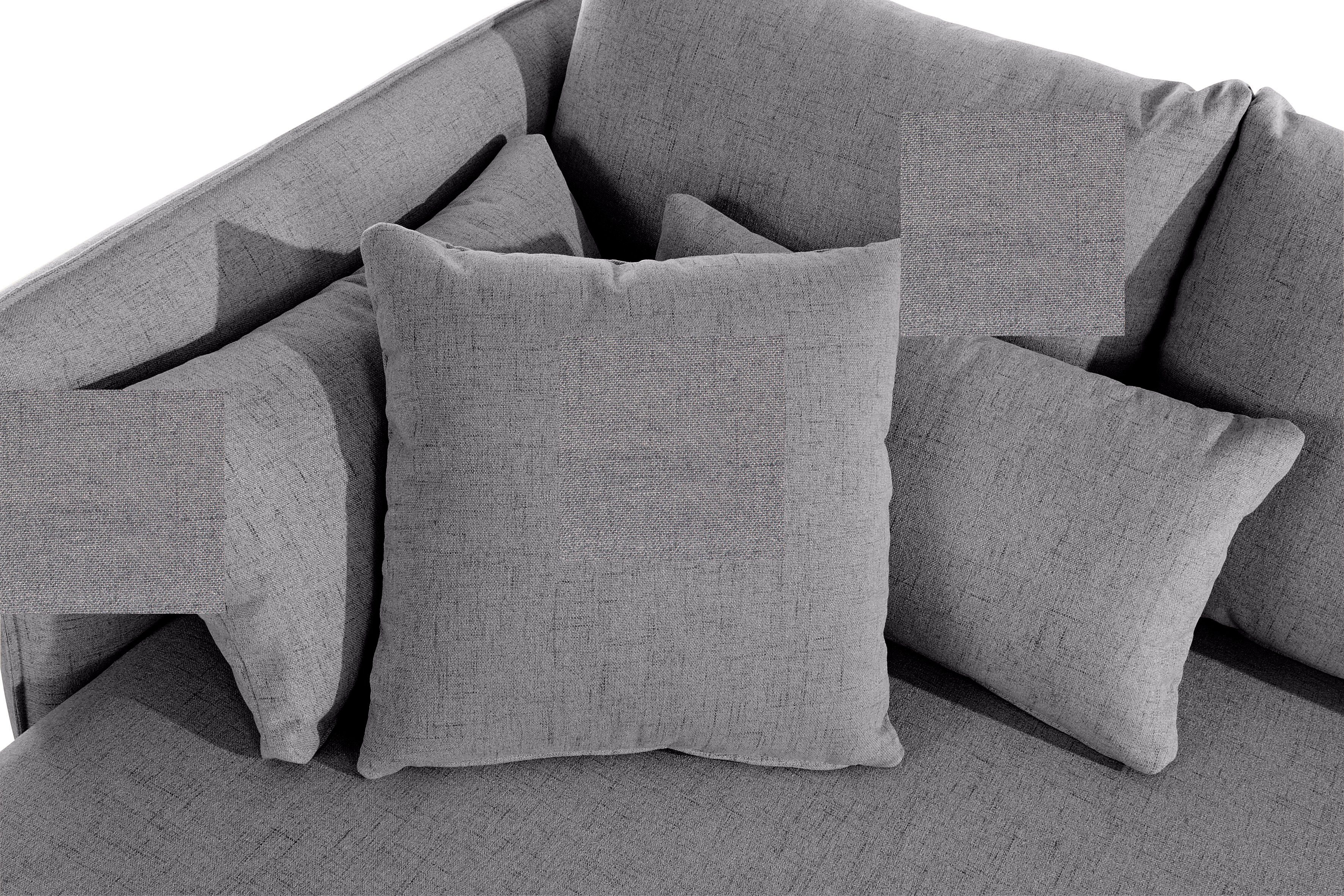 andas Ottomane Nöre korte lounge-module - zelf samenstellen, breedte 138 cm, diepte 128 cm