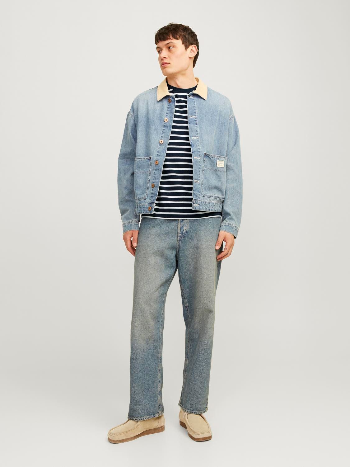 Jack & Jones Shirt met ronde hals JJEORGANIC BASIC TEE SS O-NECK NOOS