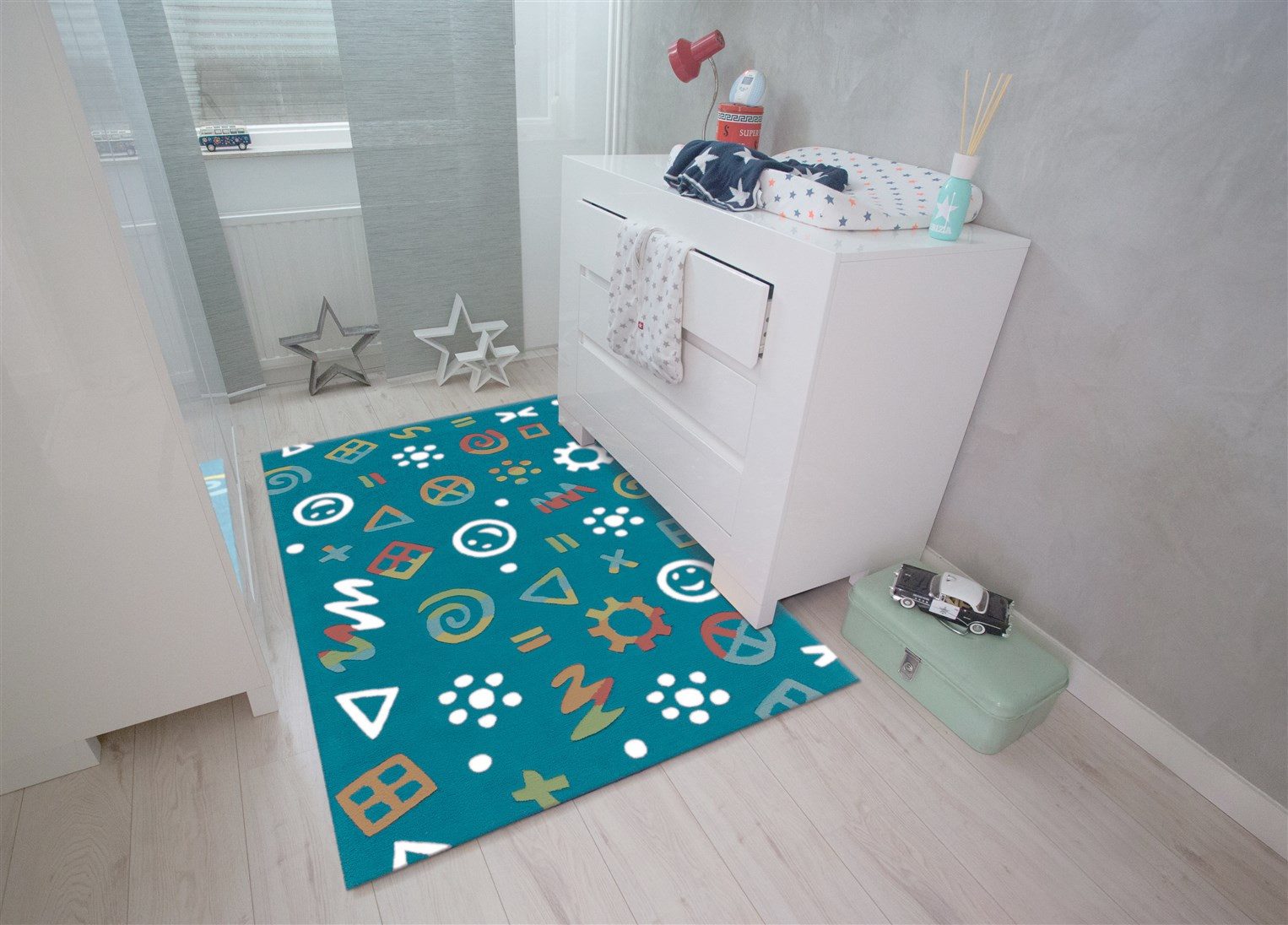 aRTE ESPINA Vloerkleed Spirit Glowy 3146 Bijzonder slijtvast en onderhoudsvriendelijk