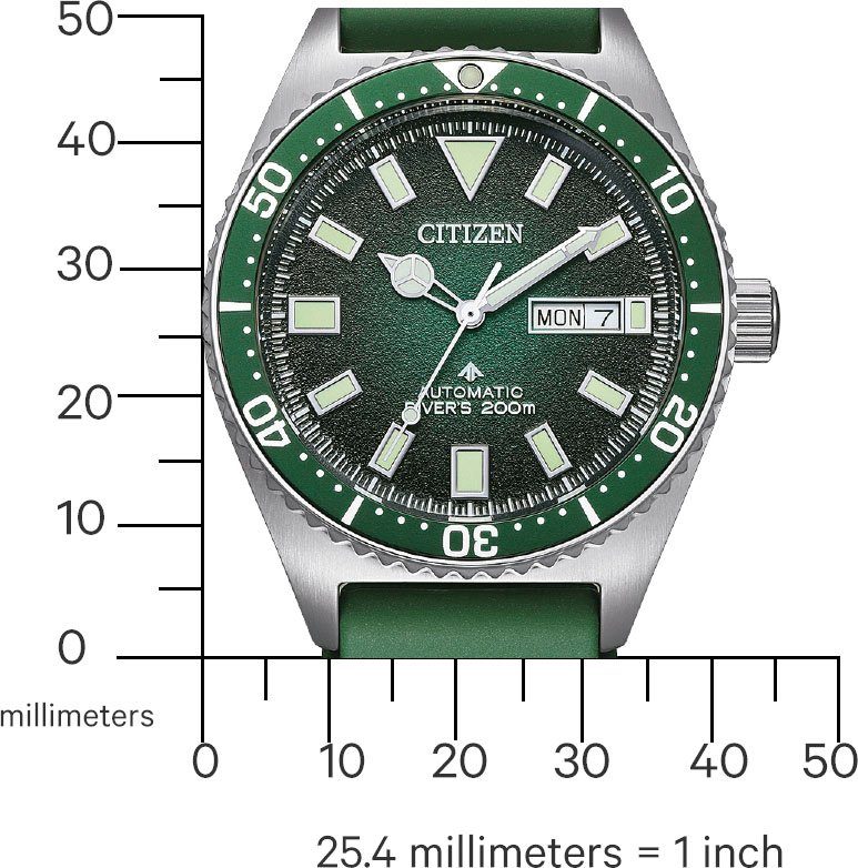 Citizen Automatisch horloge Promaster Mechanical Diver Polshorloge, herenhorloge, dameshorloge, duikhorloge, tot 20 bar waterdicht