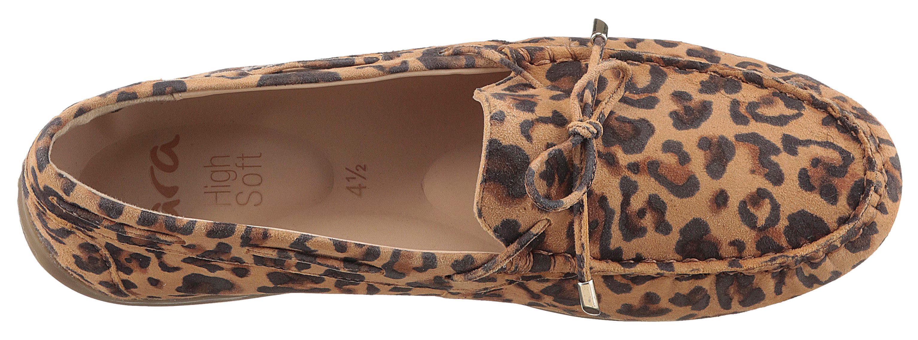 Ara Mocassins ALABAMA , loafer, moccasin, flats in comfortabele breedte g (= breed)