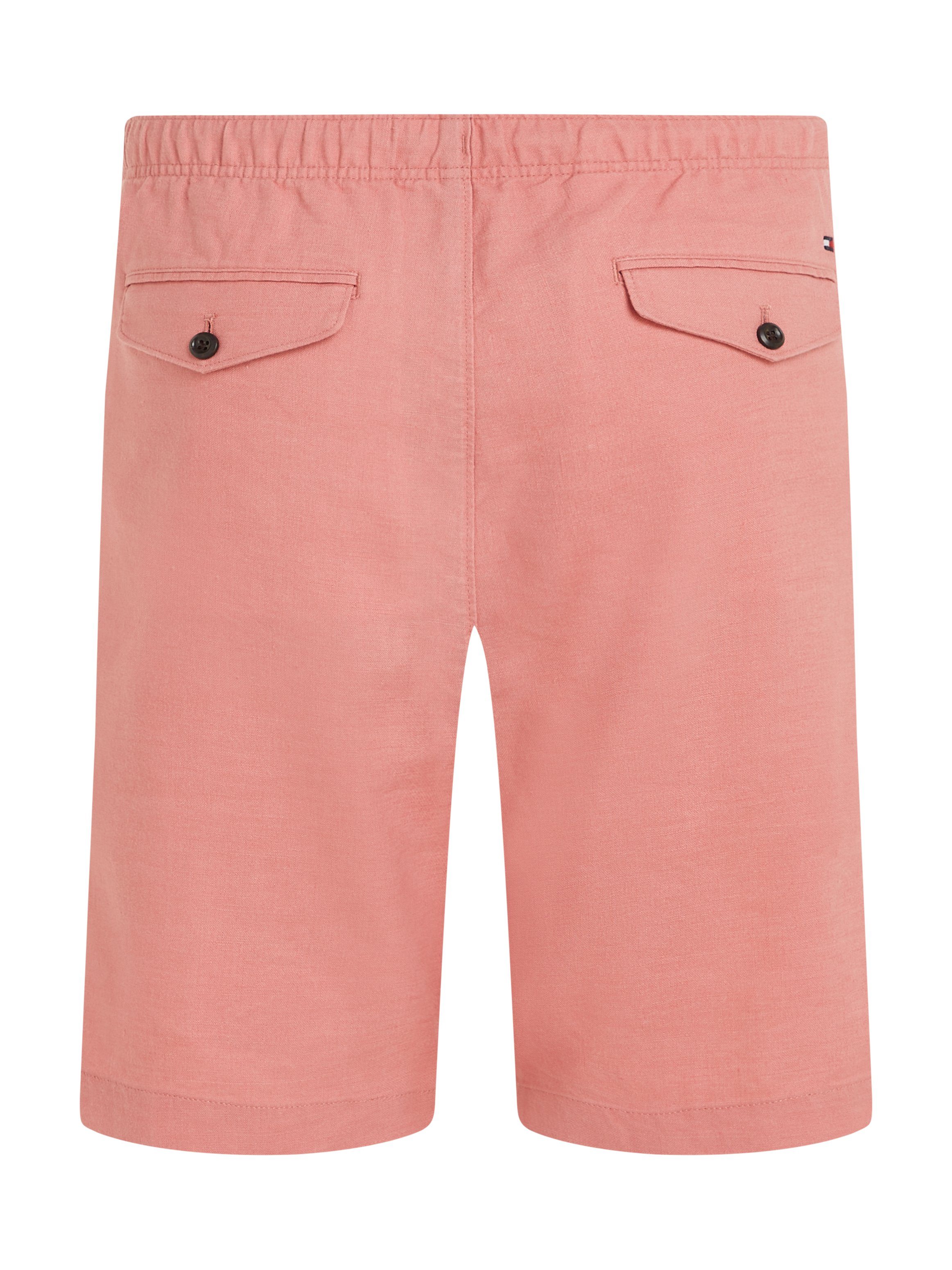 Tommy Hilfiger Short HARLEM PO DRWS LINEN met elastische taille