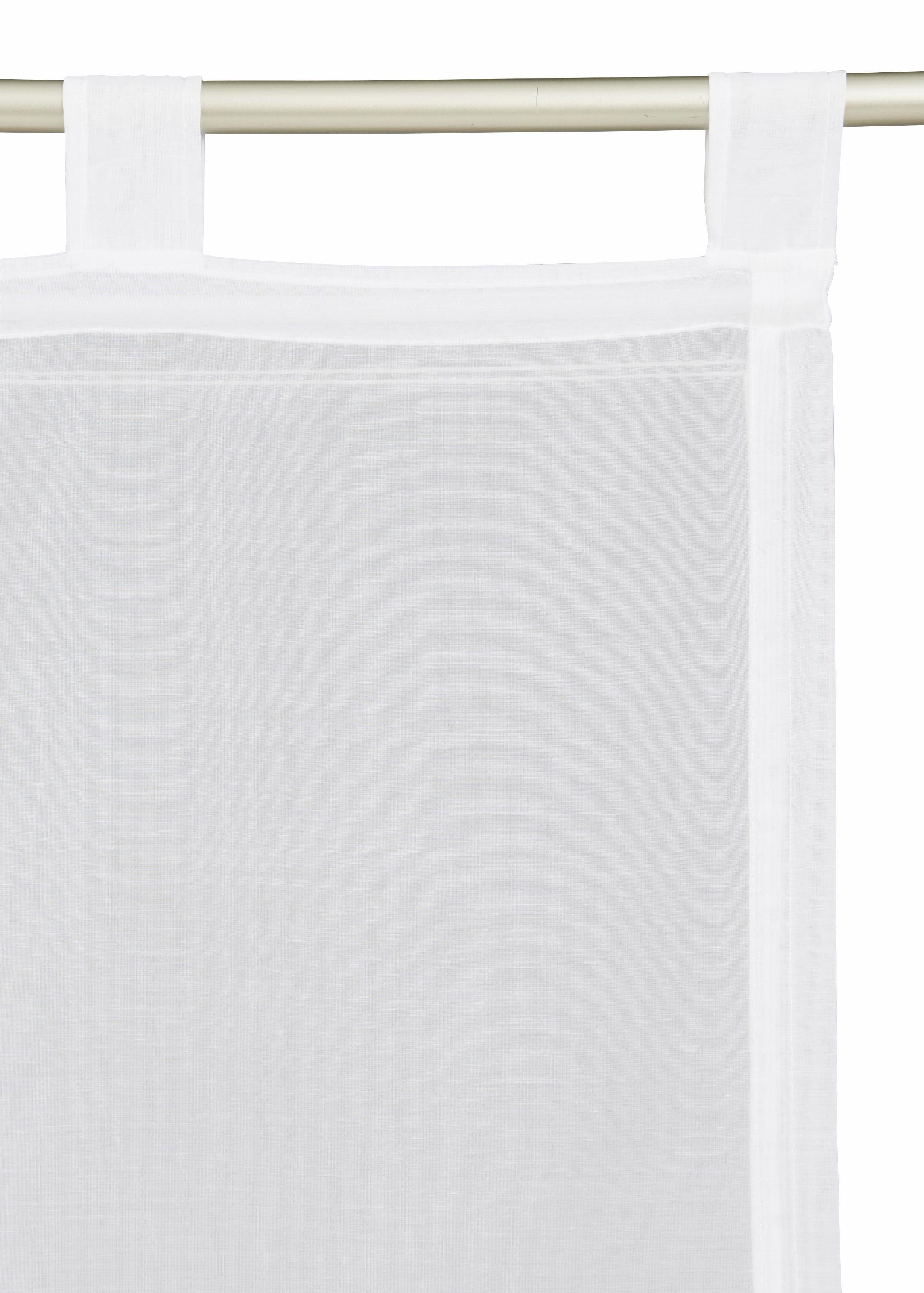 my home Romeins rolgordijn Carpi Transparant, voile, polyester (1 stuk)