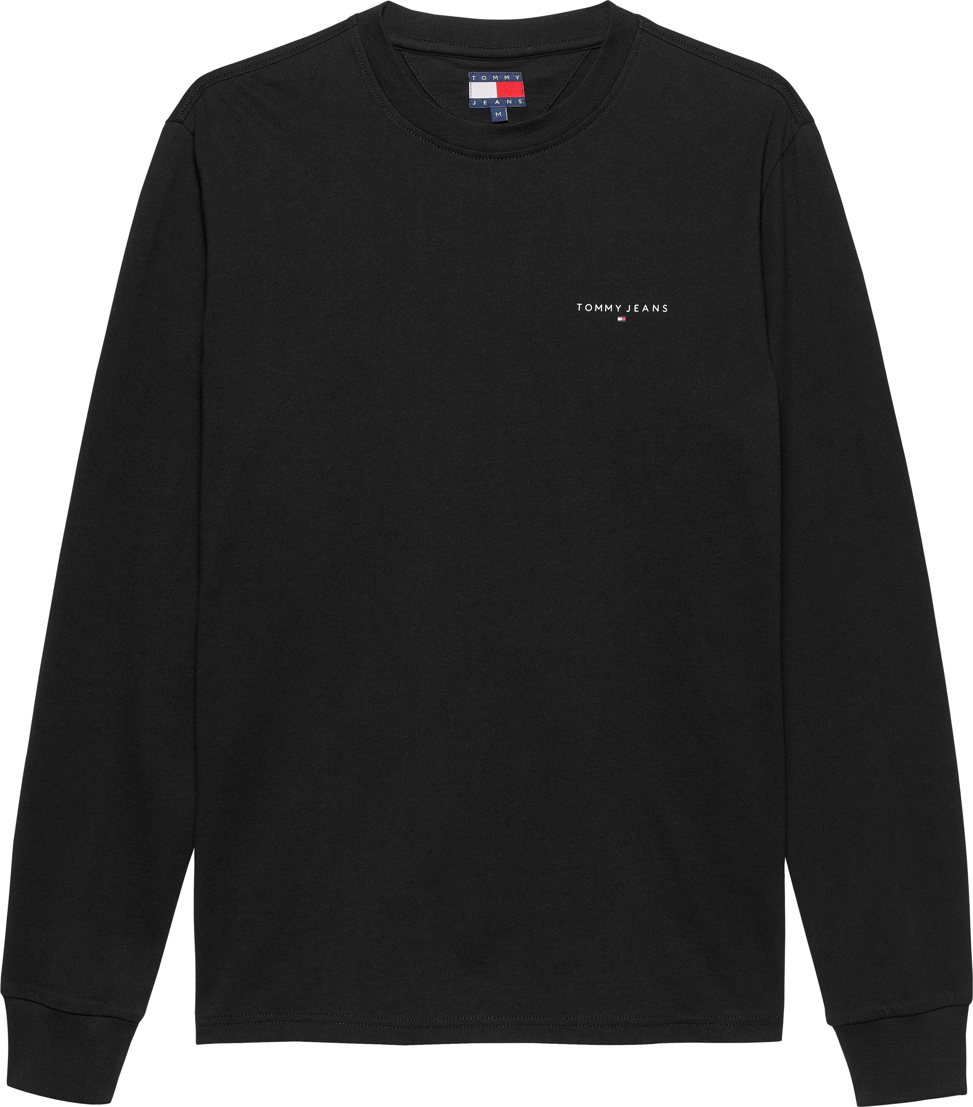 TOMMY JEANS Shirt met lange mouwen TJM SLIM CHEST LINEAR LS TEE EXT