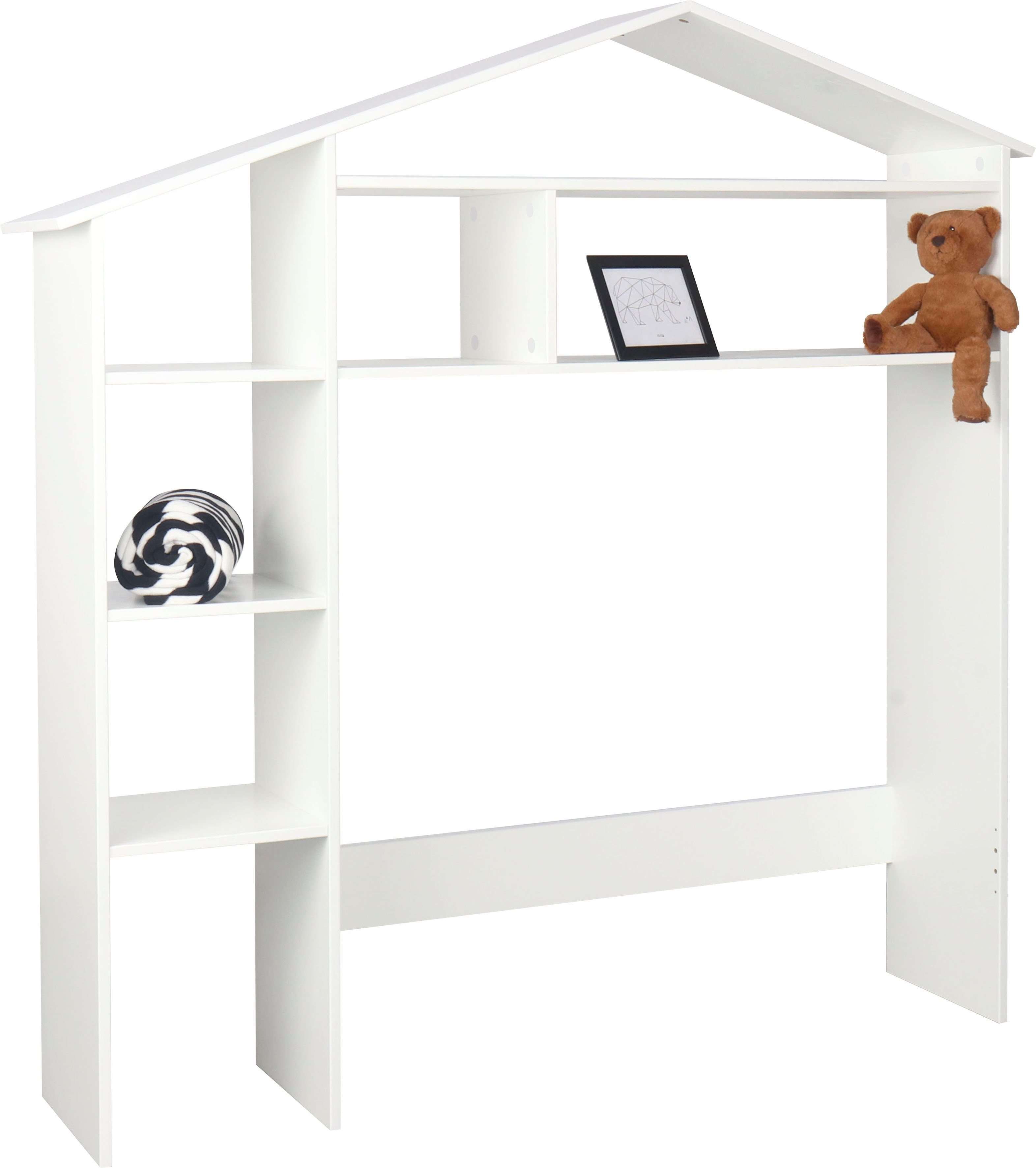 Lüttenhütt Rek Lizzi Hoofdeinde voor kinderbed, voor bedbreedte 100 cm