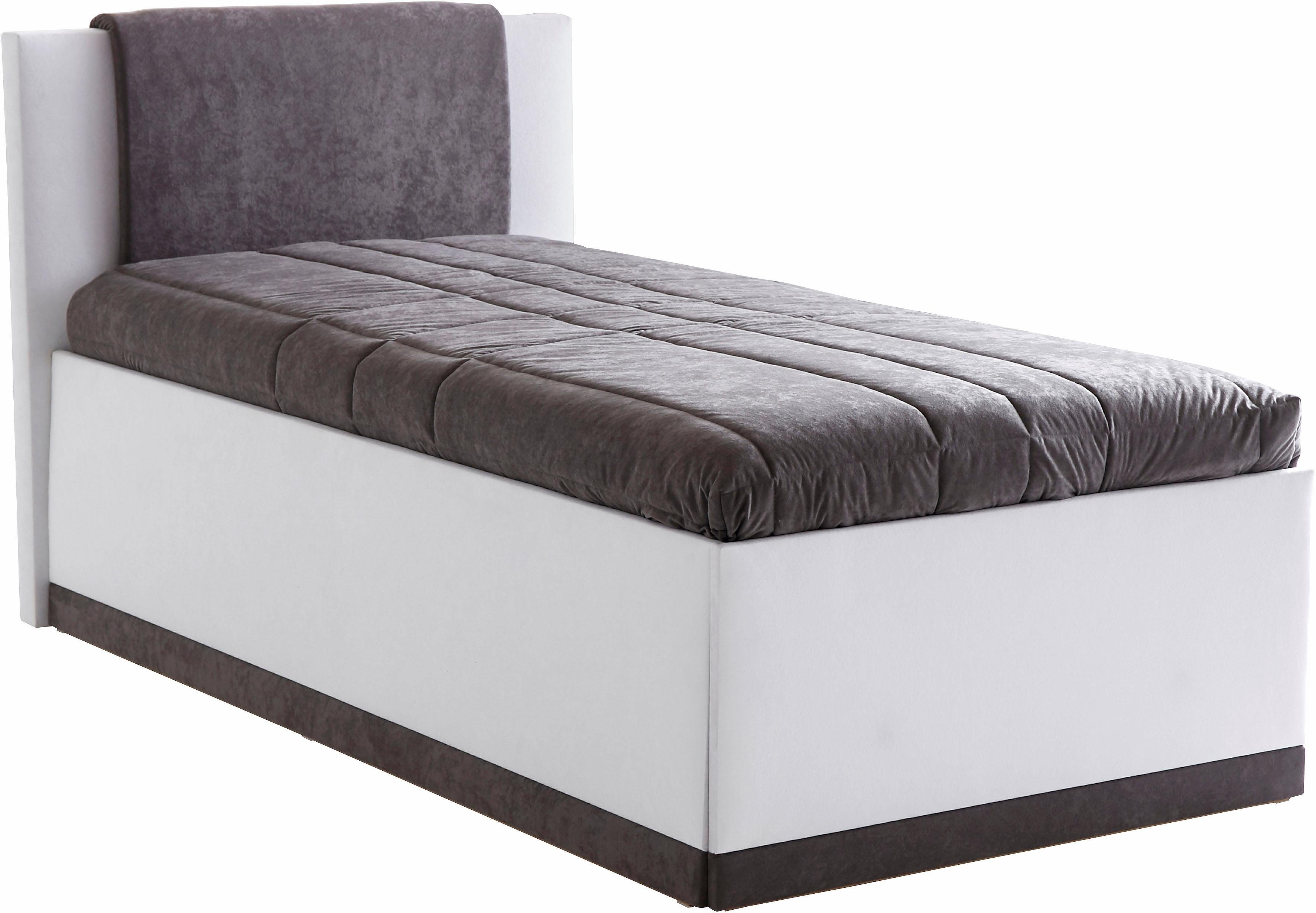 Westfalia Polsterbetten Gestoffeerd bed met bedkist en sprei
