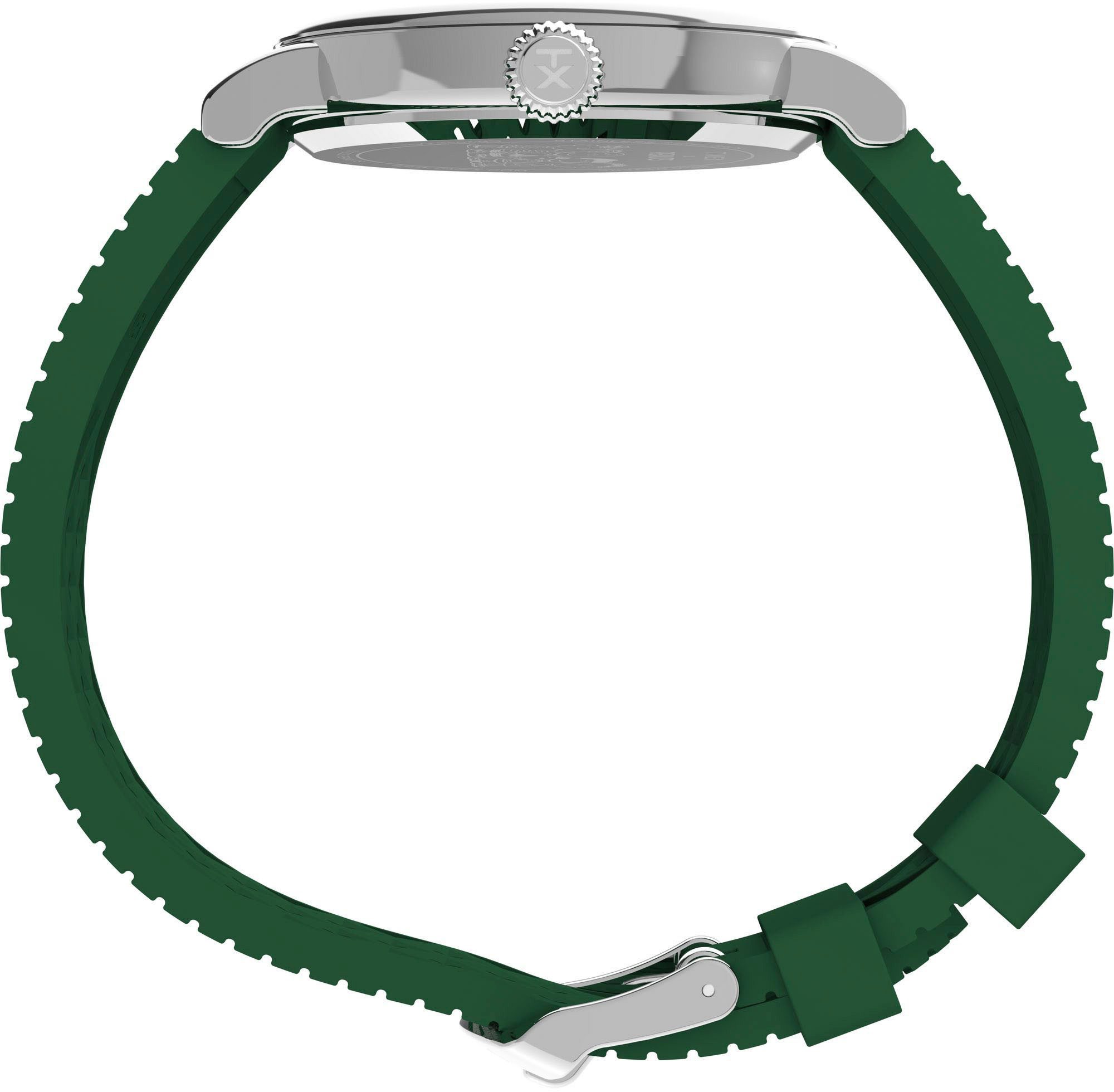 Timex Kwartshorloge PEANUTS WATERBURY STANDARD Armbandhorloge, herenhorloge, dameshorloge, kunststof armband, fluorescerende wijzers
