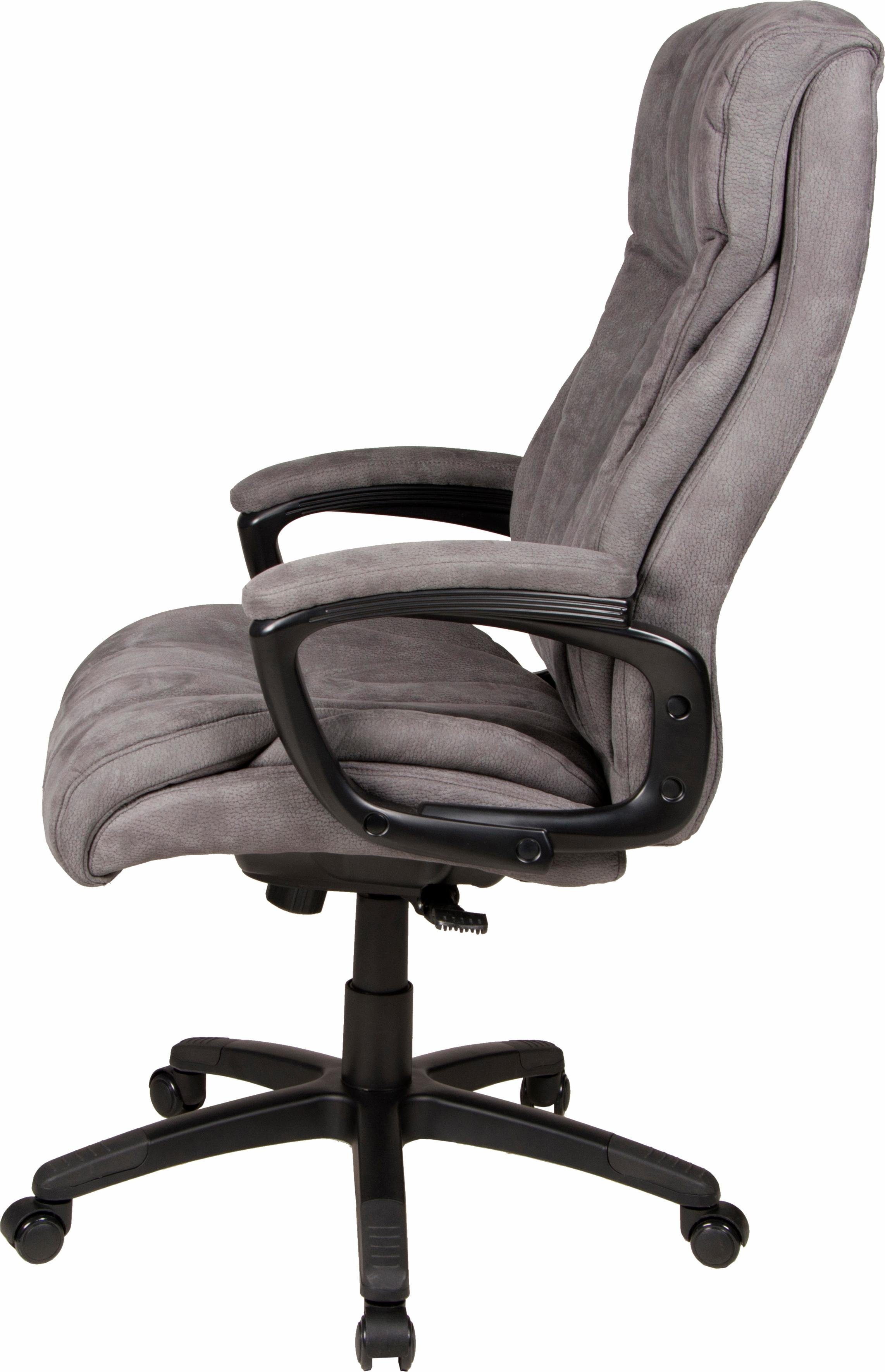Duo Collection Bureaustoel John XXL met gestoffeerde armleuningen