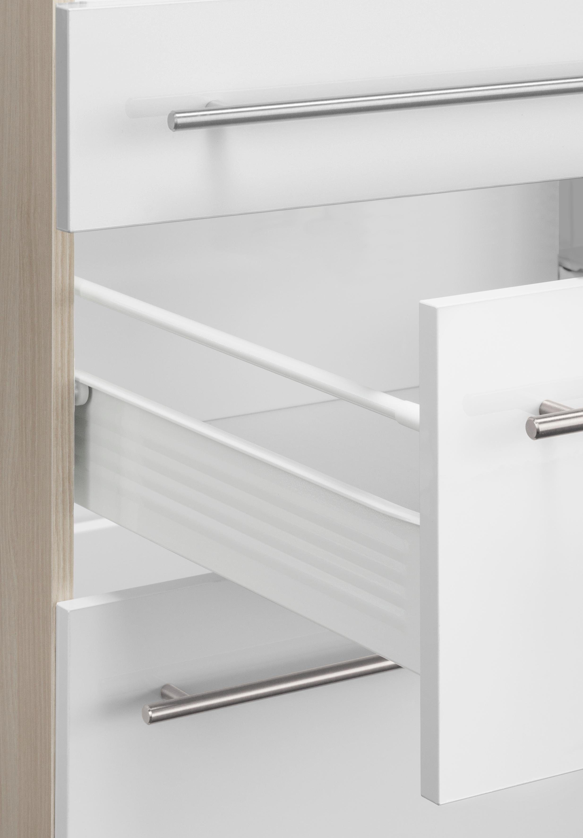OPTIFIT Onderkast Bern 50 cm breed, met lade en 2 laden, in hoogte verstelbare poten