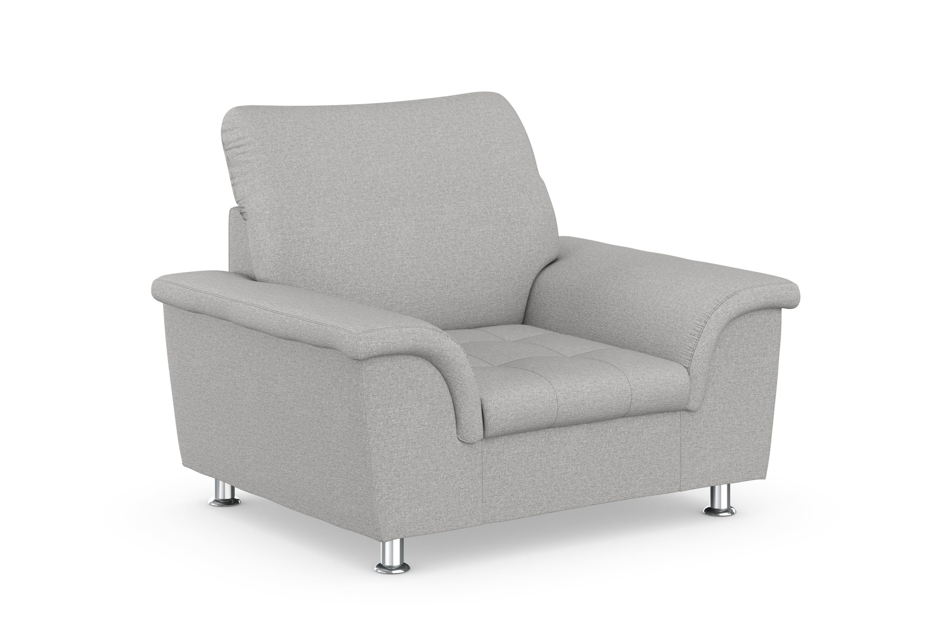 DOMO collection Fauteuil Franzi, tijdloos & elegant, moderne zittingstikking