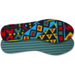 fussgut thermo-zool thermofleece inlay's (set, 4-delig) multicolor