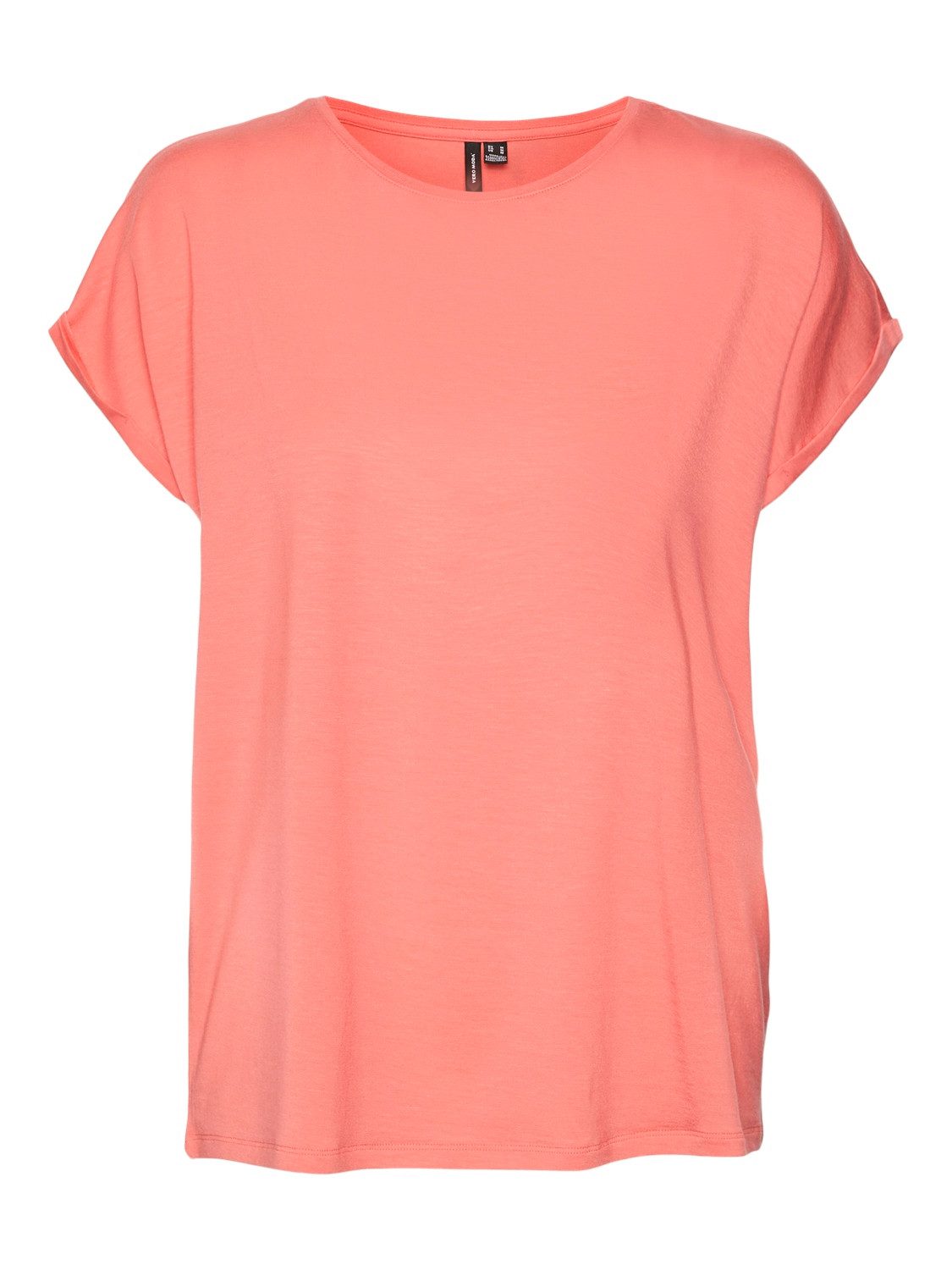 Vero Moda Shirt met ronde hals VMAVA PLAIN SS TOP GAJRS NOOS