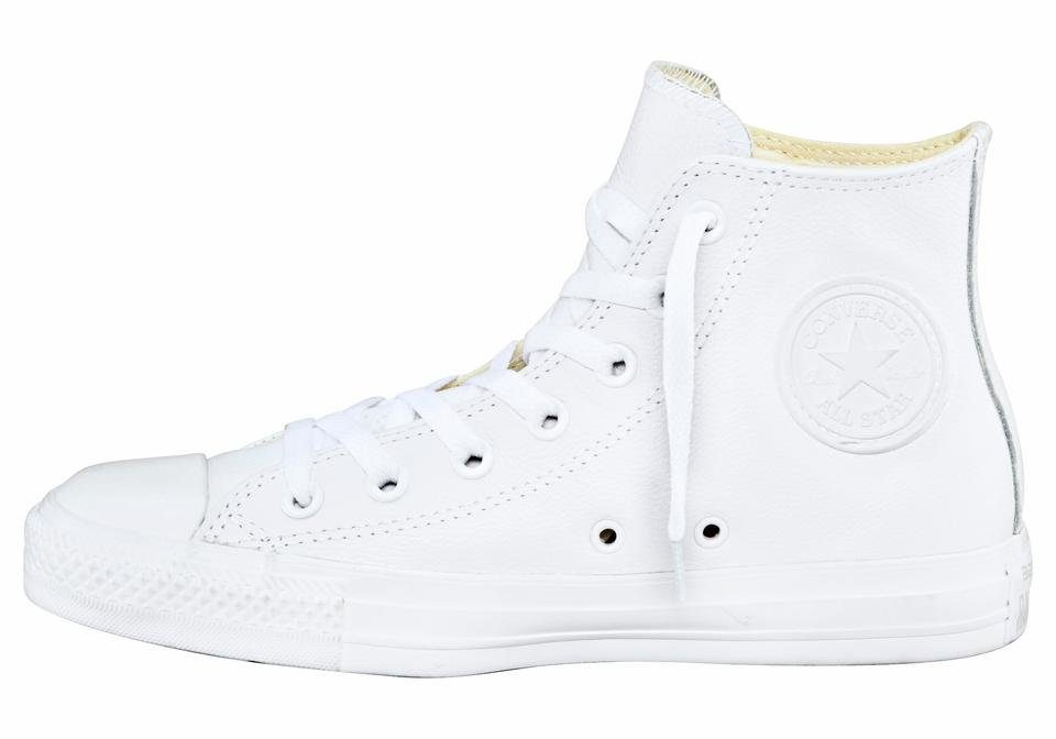 Converse Sneakers Chuck Taylor All Star Hi Monochroom Leer