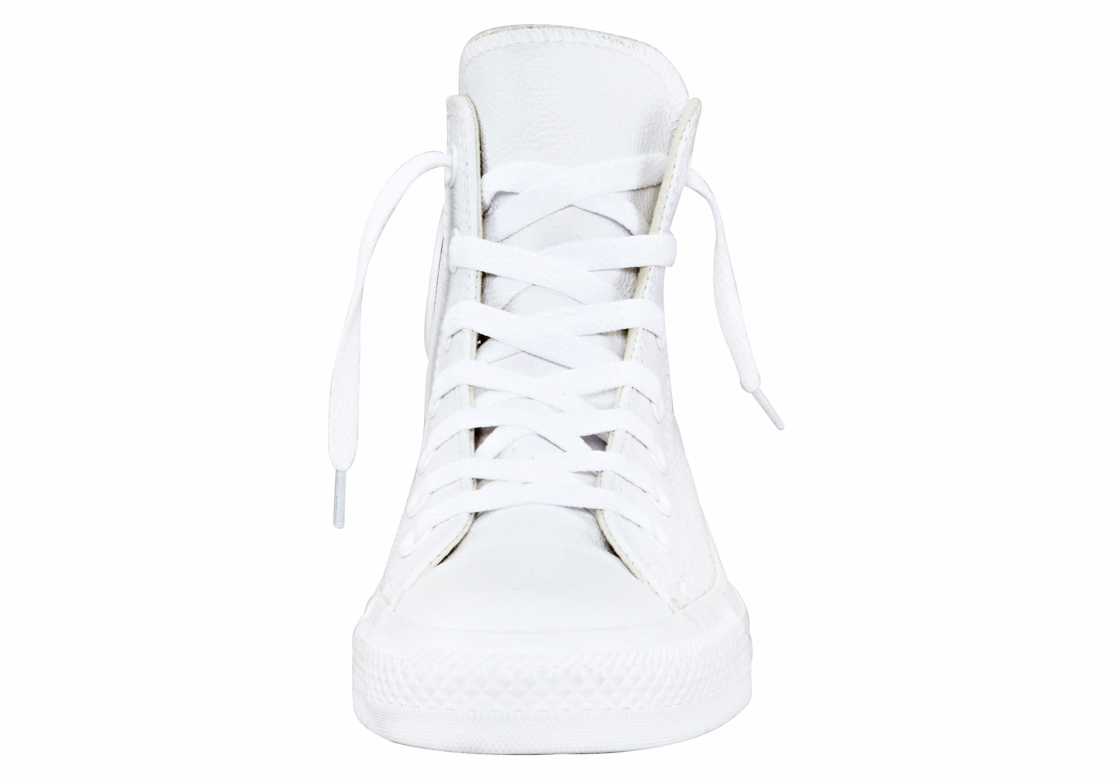 Converse Sneakers Chuck Taylor All Star Hi Monochroom Leer