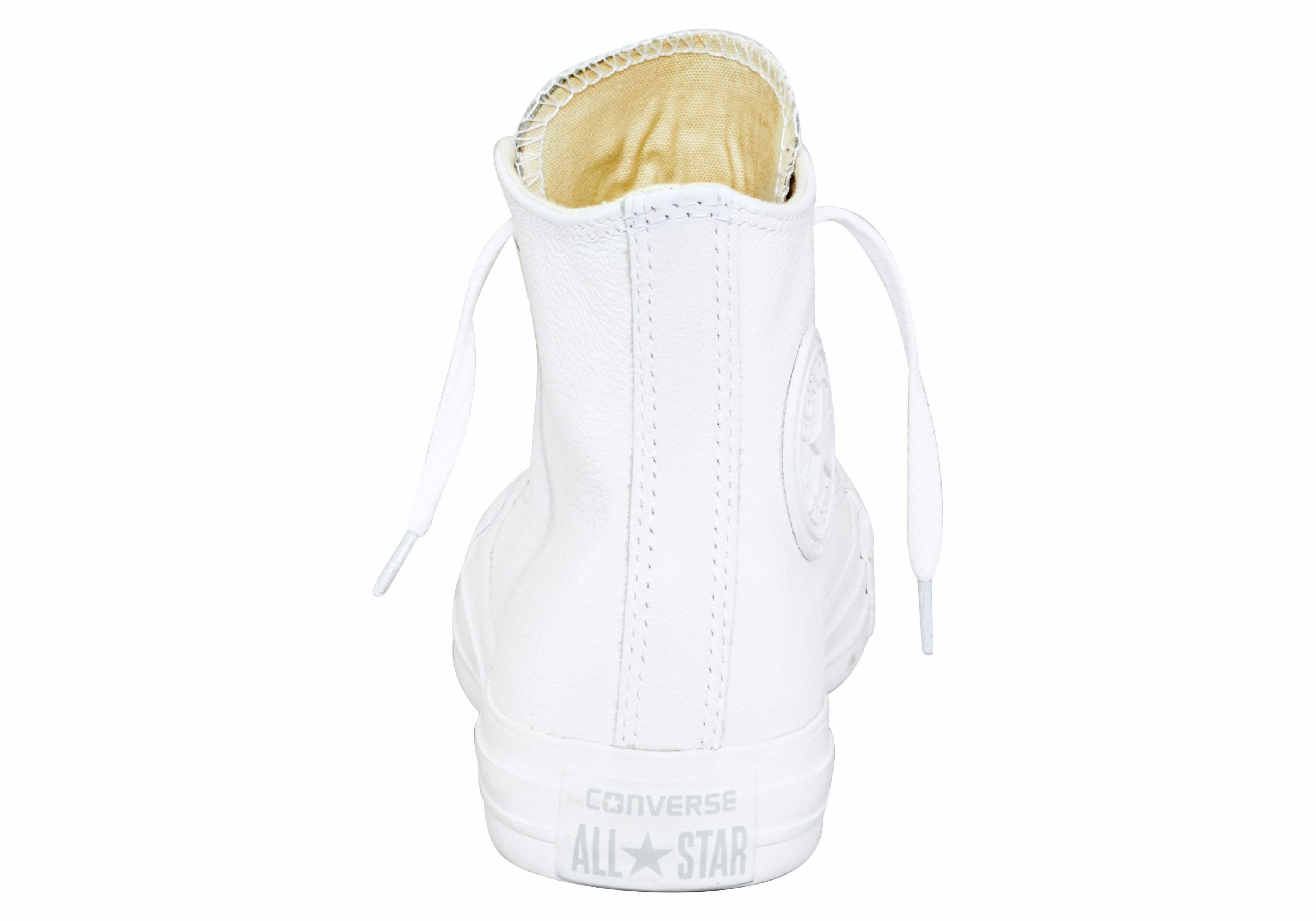 Converse Sneakers Chuck Taylor All Star Hi Monochroom Leer