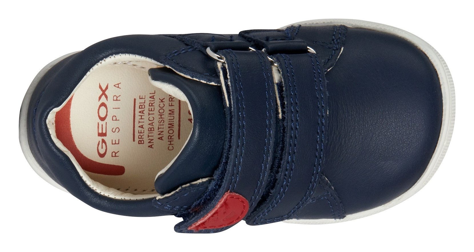 Geox Babyschoentjes B MACCHIA BOY , babyschoen, klittenbandschoen, sneaker voor loopbeginner