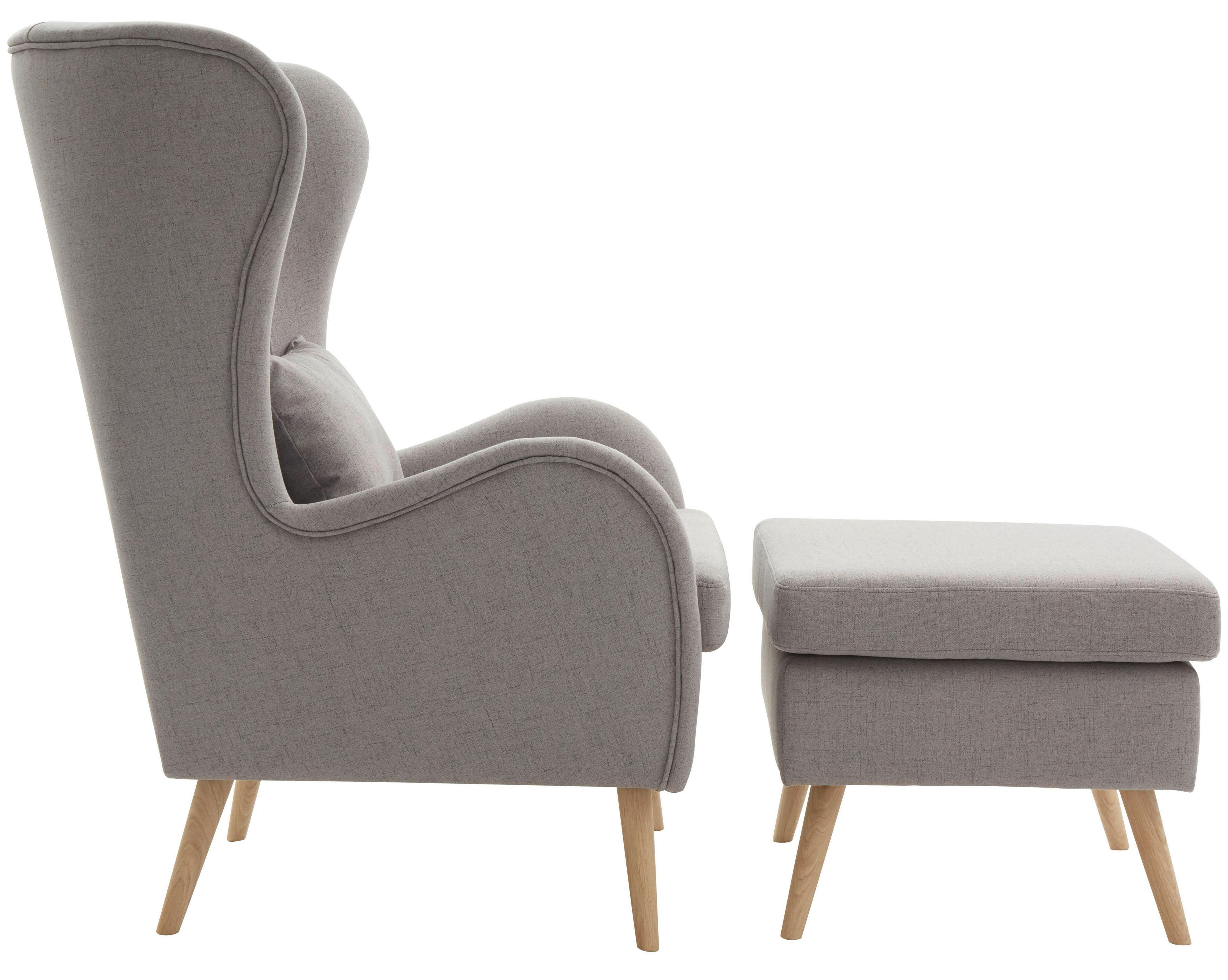 Guido Maria Kretschmer Home&Living Fauteuil Salla ook in imitatiebont en fijn corduroy, veel bekledingsopties, oorfauteuil (set)