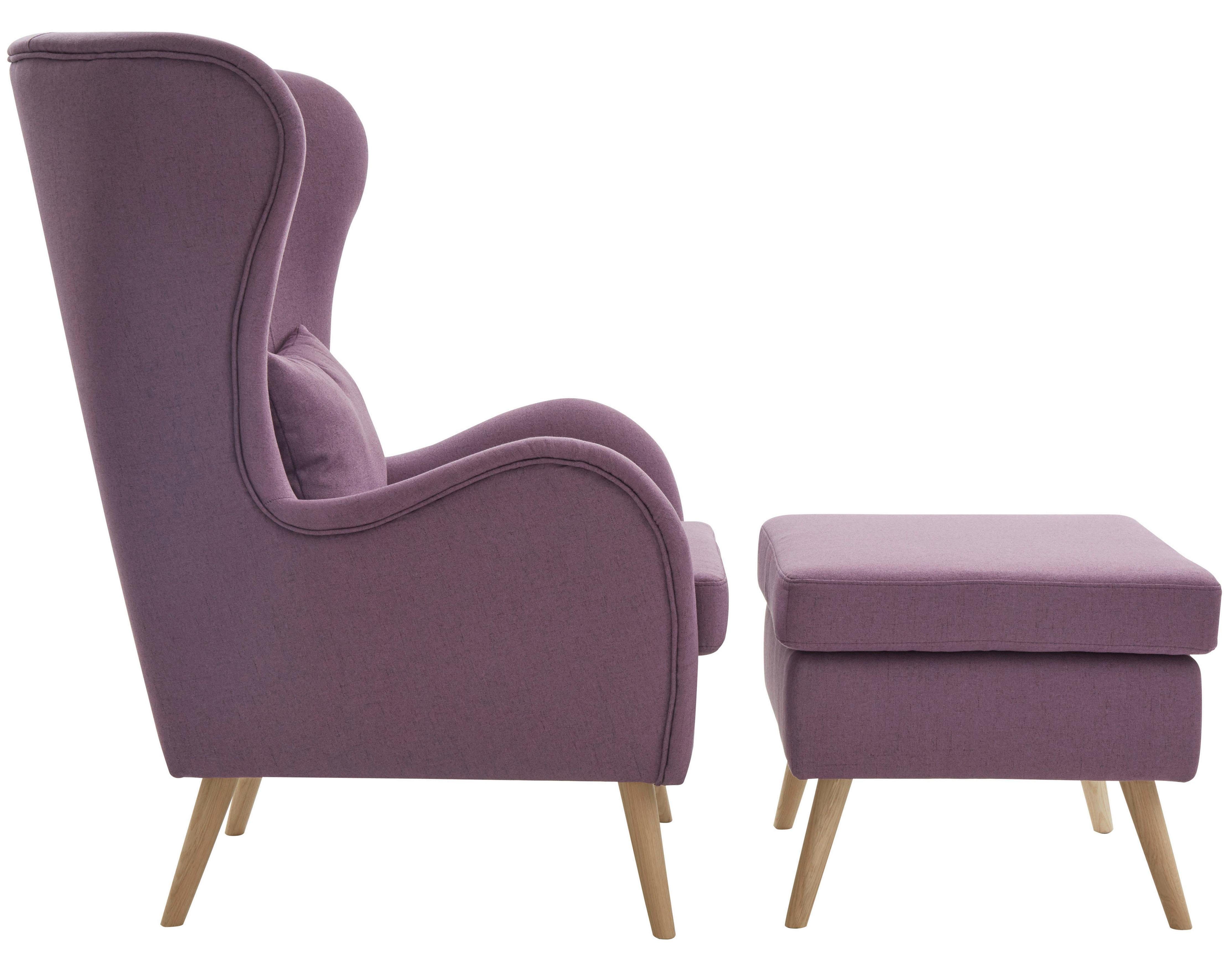 Guido Maria Kretschmer Home&Living Fauteuil Salla ook in imitatiebont en fijn corduroy, veel bekledingsopties, oorfauteuil (set)