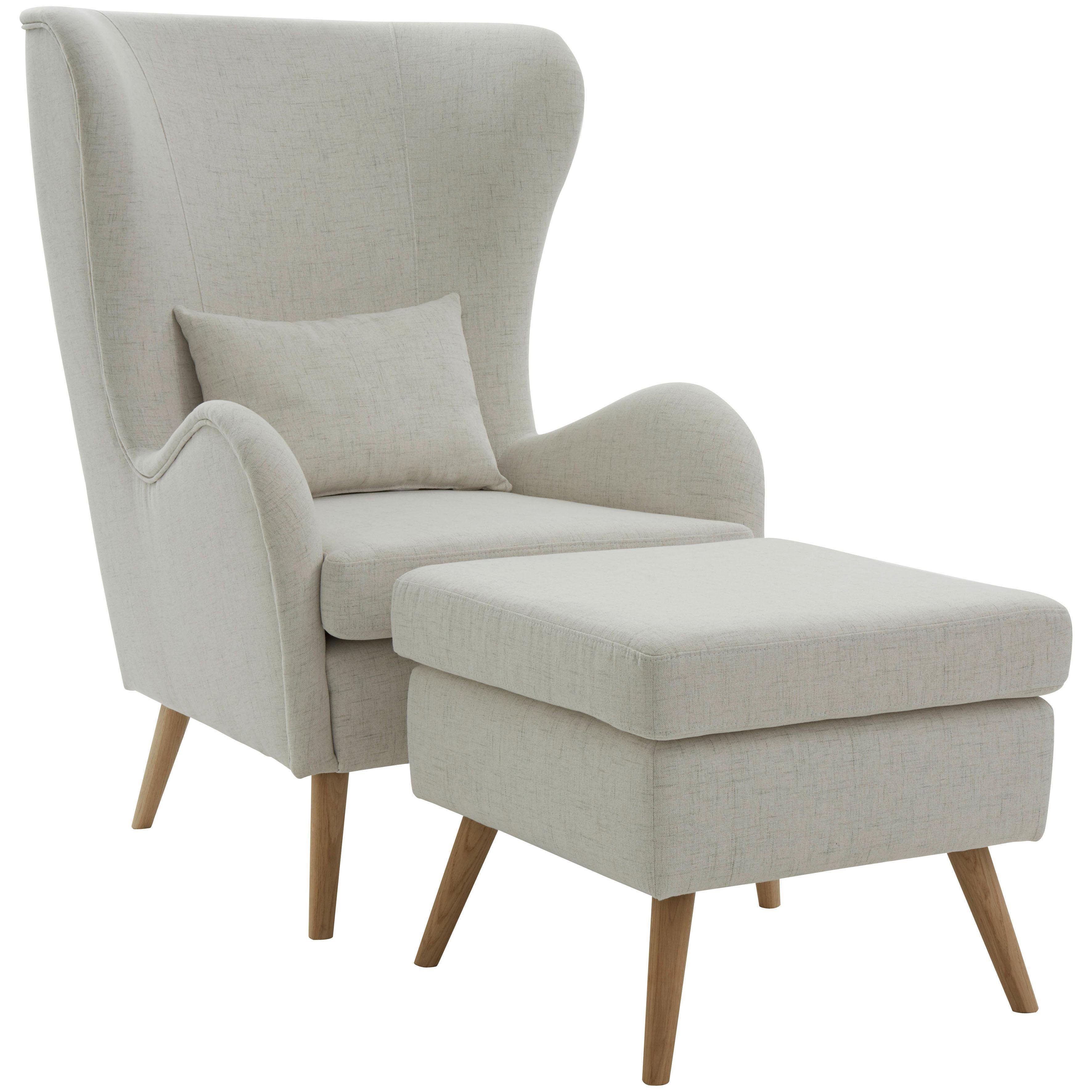 Guido Maria Kretschmer Home&Living Fauteuil Salla ook in imitatiebont en fijn corduroy, veel bekledingsopties, oorfauteuil (set)